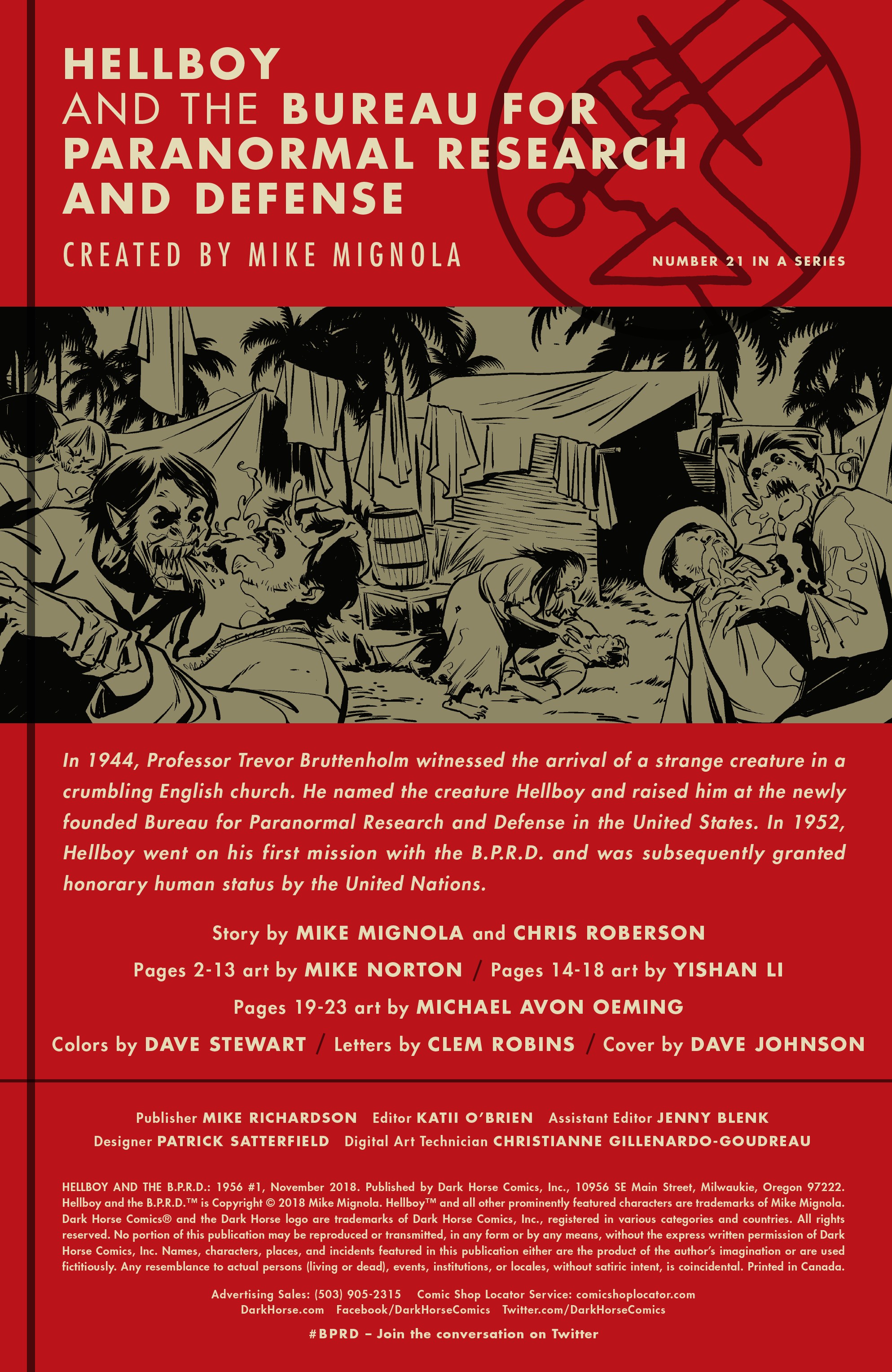 Hellboy and the B.P.R.D.: 1956 (2018-): Chapter 1 - Page 2
