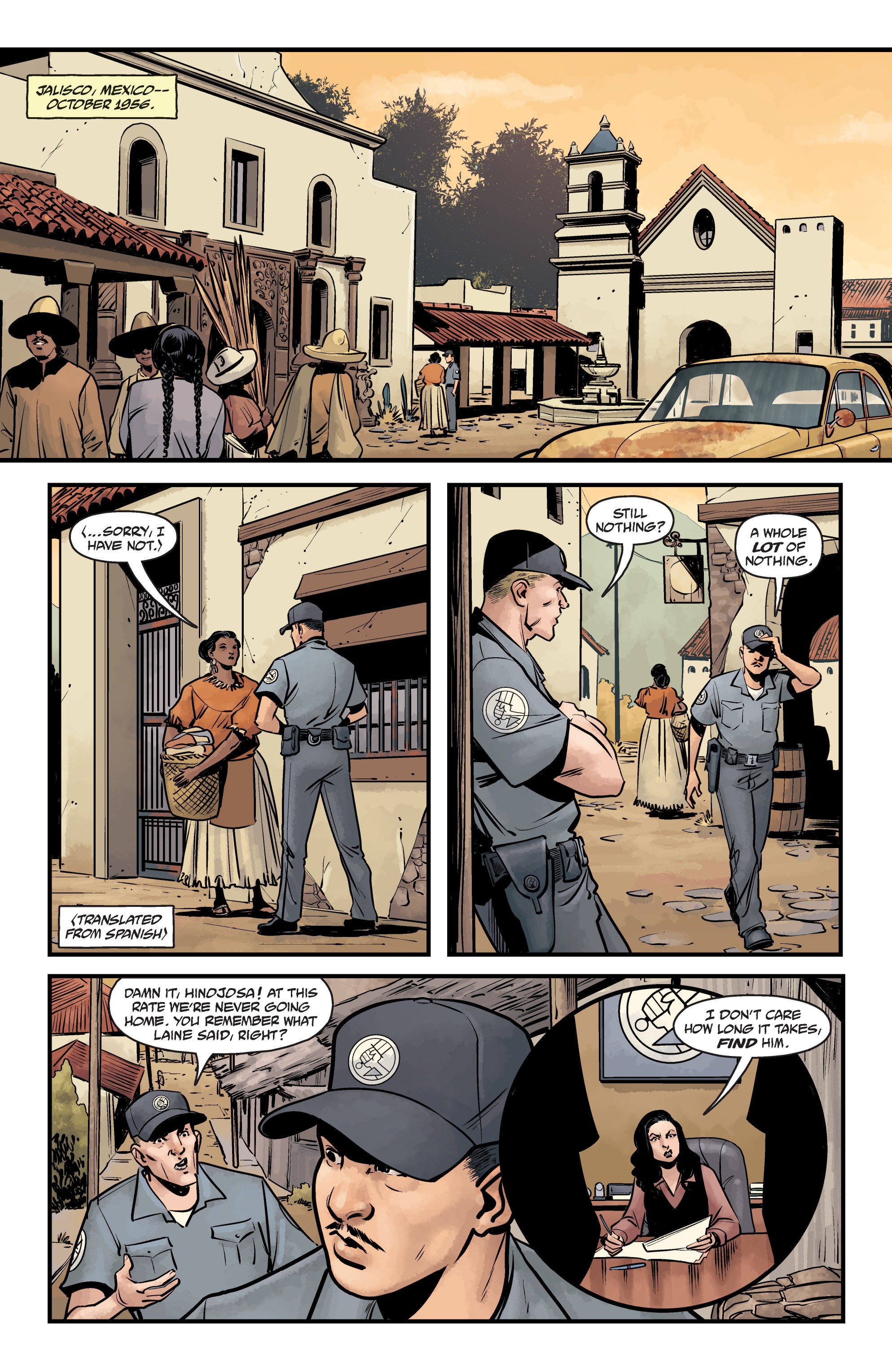 Hellboy and the B.P.R.D.: 1956 (2018-): Chapter 5 - Page 3