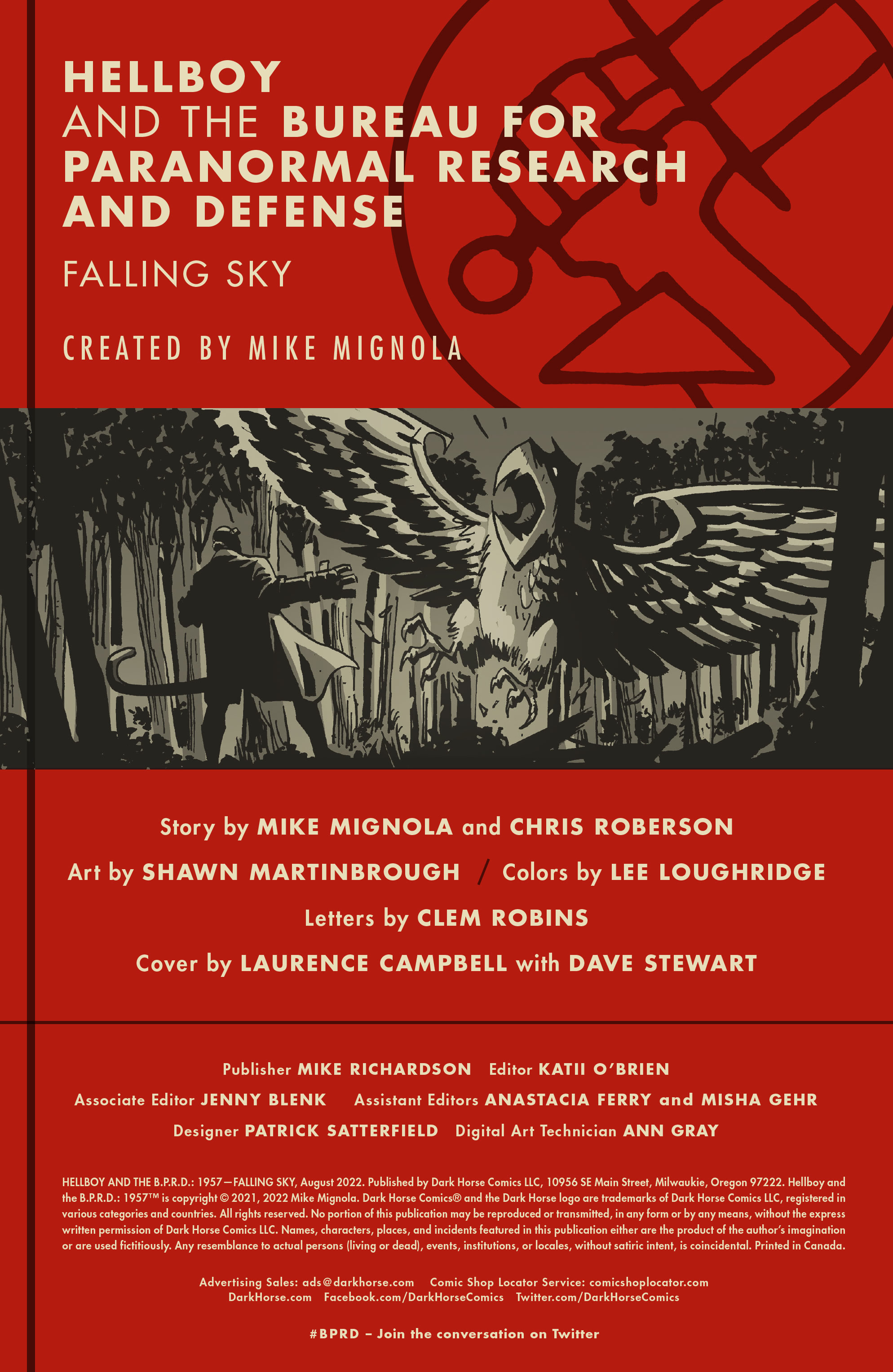 Hellboy and the B.P.R.D.: 1957 - Falling Sky (2022-): Chapter 1 - Page 2
