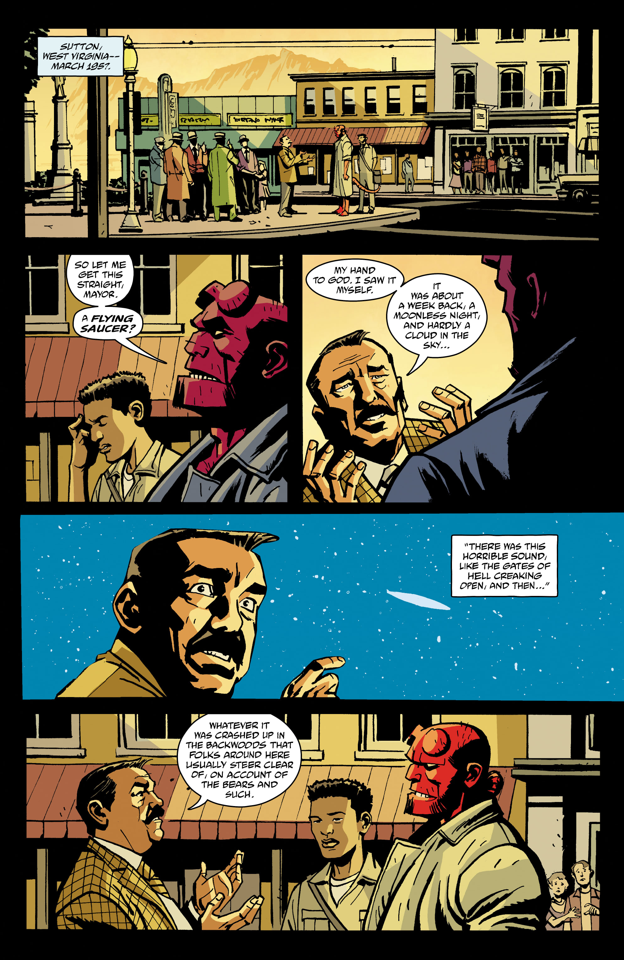 Hellboy and the B.P.R.D.: 1957 - Falling Sky (2022-): Chapter 1 - Page 5