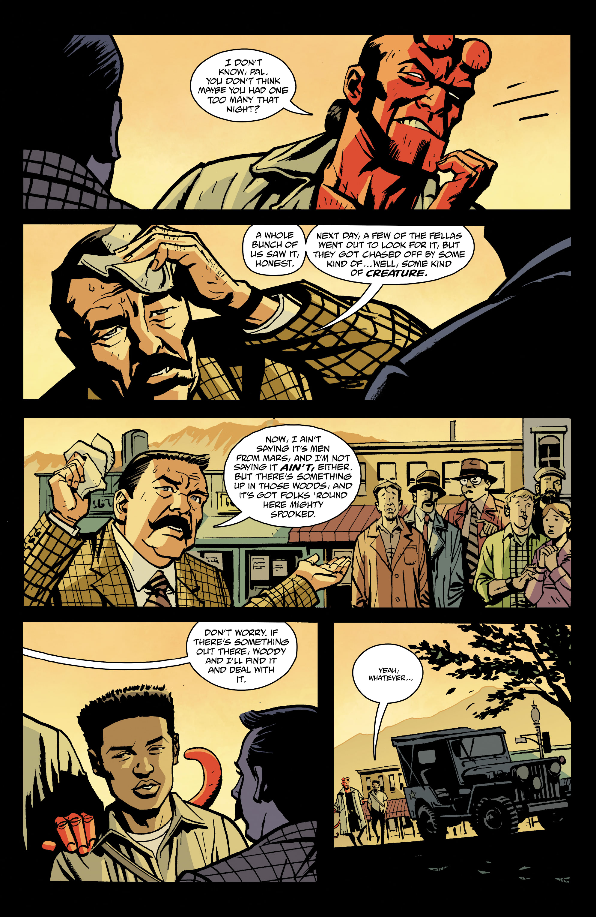 Hellboy and the B.P.R.D.: 1957 - Falling Sky (2022-): Chapter 1 - Page 6