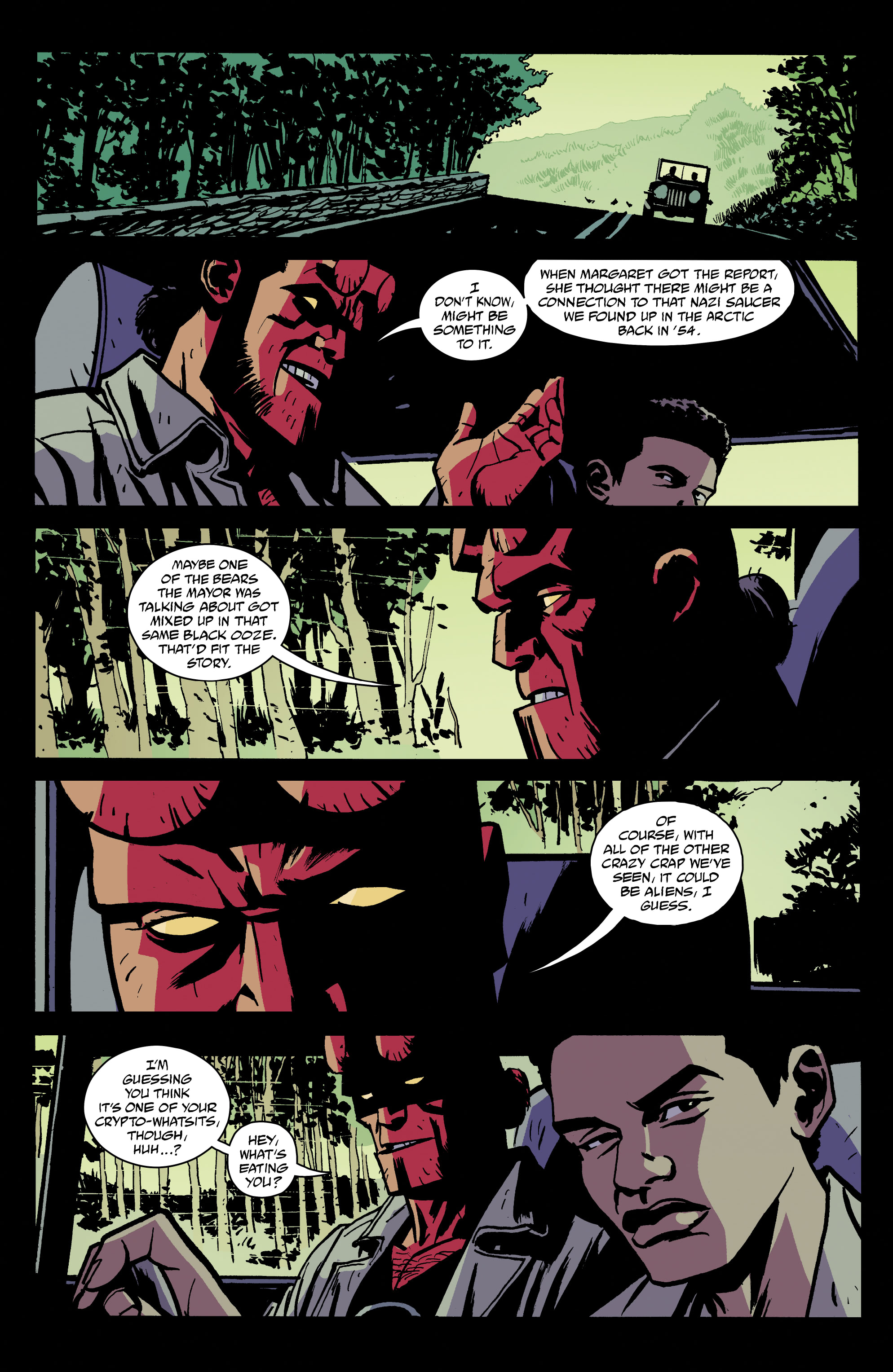 Hellboy and the B.P.R.D.: 1957 - Falling Sky (2022-): Chapter 1 - Page 7