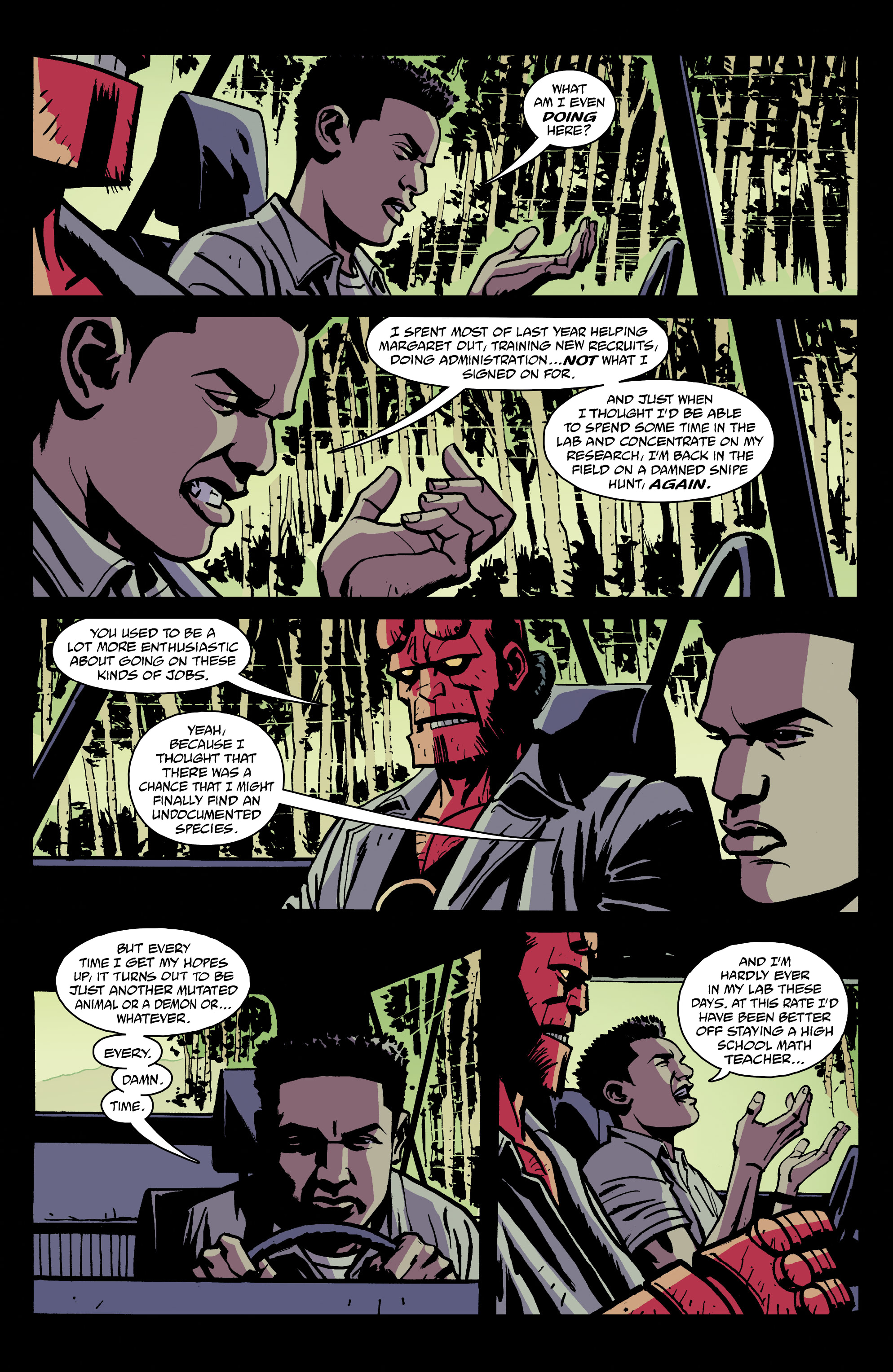 Hellboy and the B.P.R.D.: 1957 - Falling Sky (2022-): Chapter 1 - Page 8