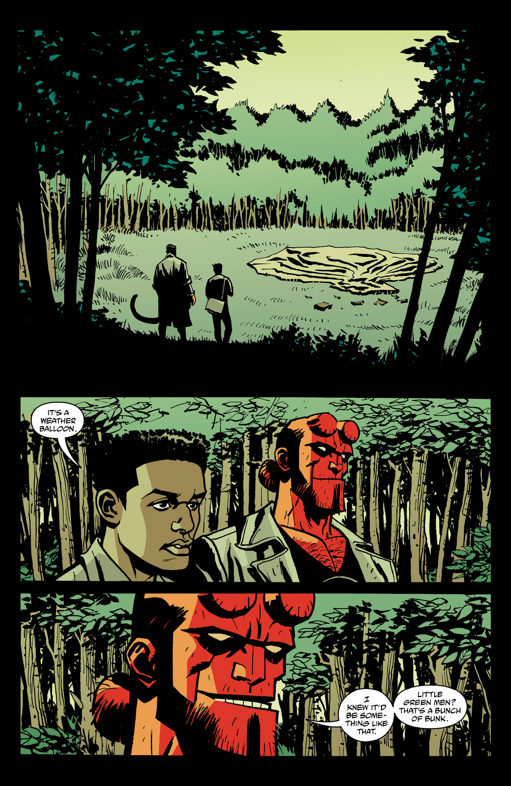 Hellboy and the B.P.R.D.: 1957 - Falling Sky (2022-): Chapter 1 - Page 10