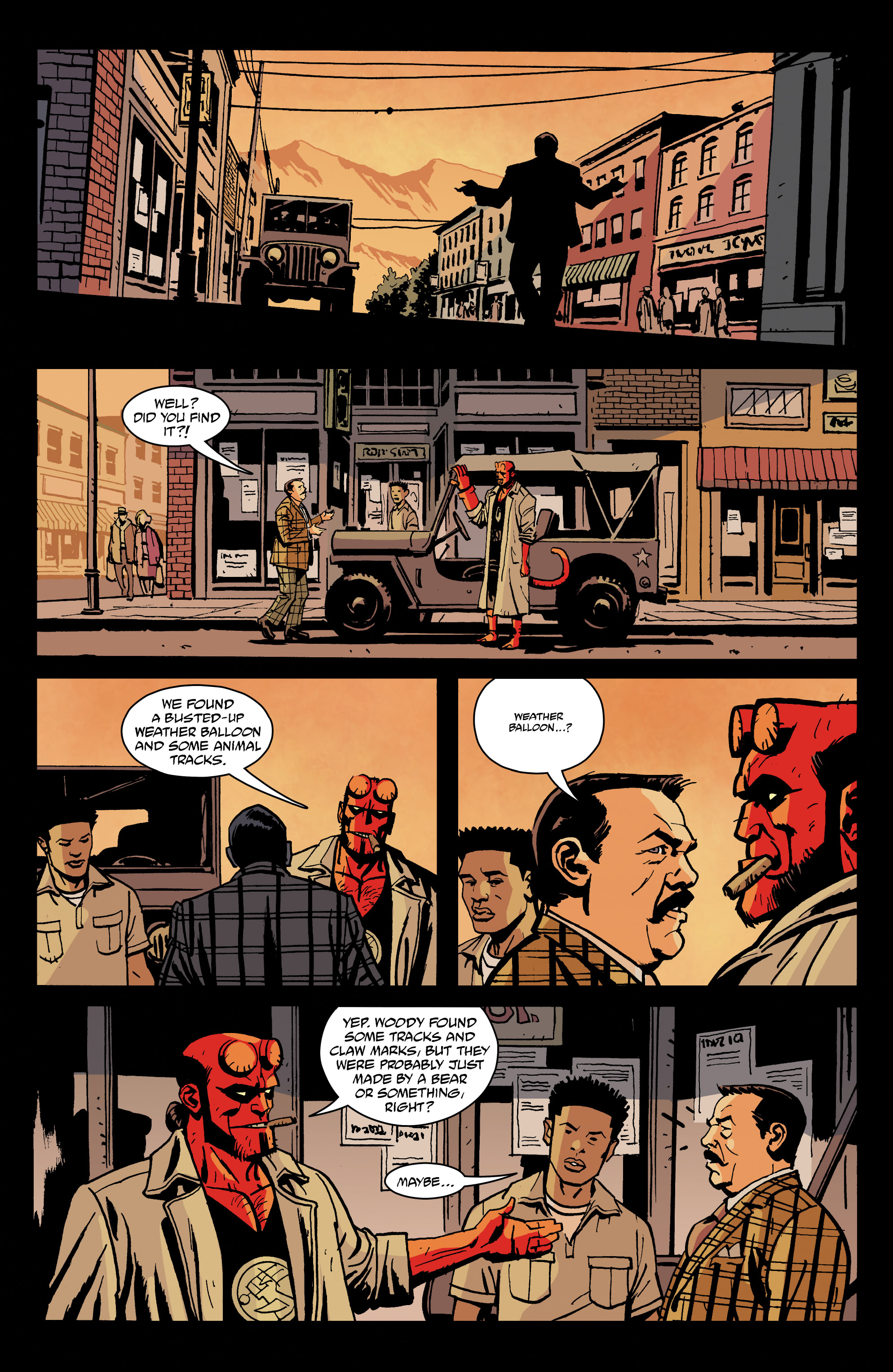 Hellboy and the B.P.R.D.: 1957 - Falling Sky (2022-): Chapter 1 - Page 14
