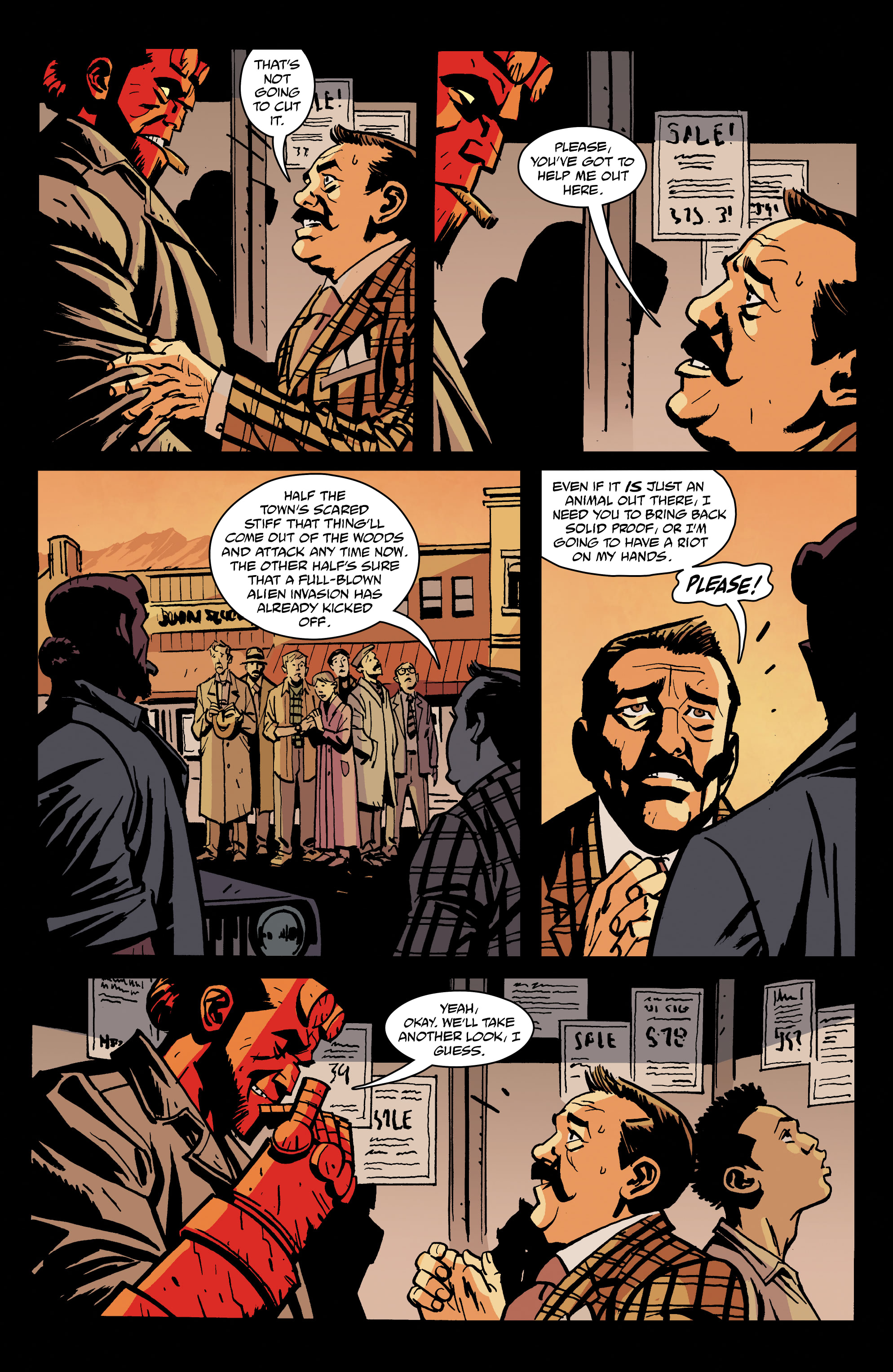 Hellboy and the B.P.R.D.: 1957 - Falling Sky (2022-): Chapter 1 - Page 15