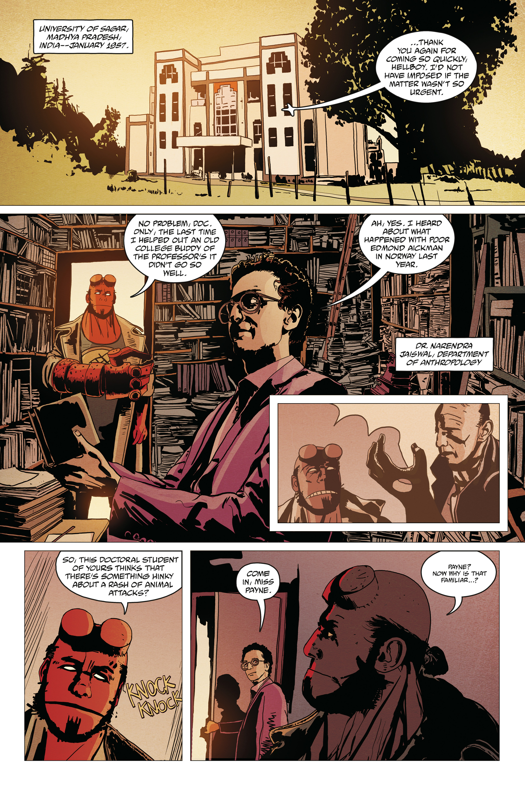 Hellboy and the B.P.R.D.: 1957 - Fearful Symmetry (2023-): Chapter 1 - Page 3
