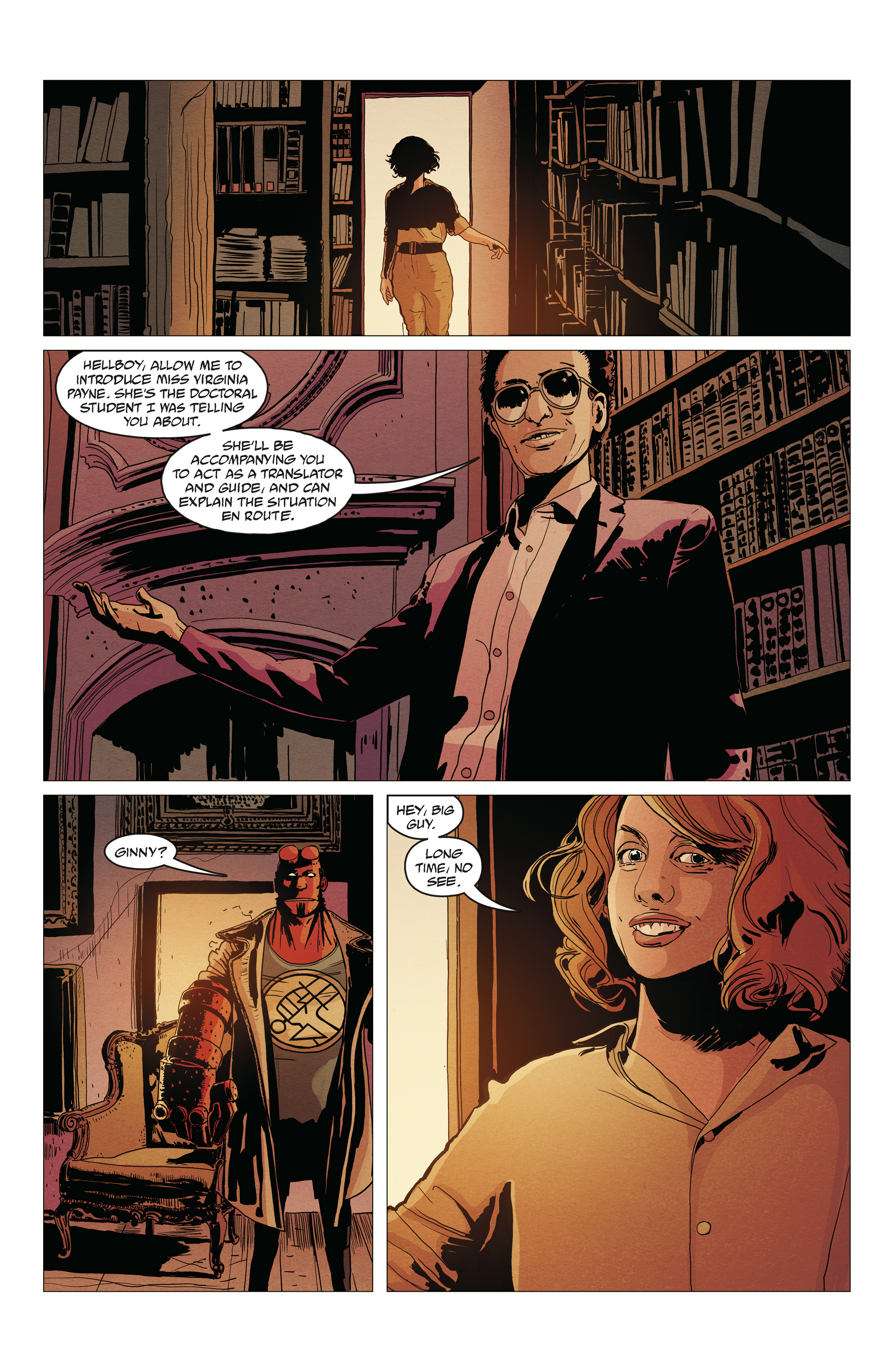 Hellboy and the B.P.R.D.: 1957 - Fearful Symmetry (2023-): Chapter 1 - Page 4