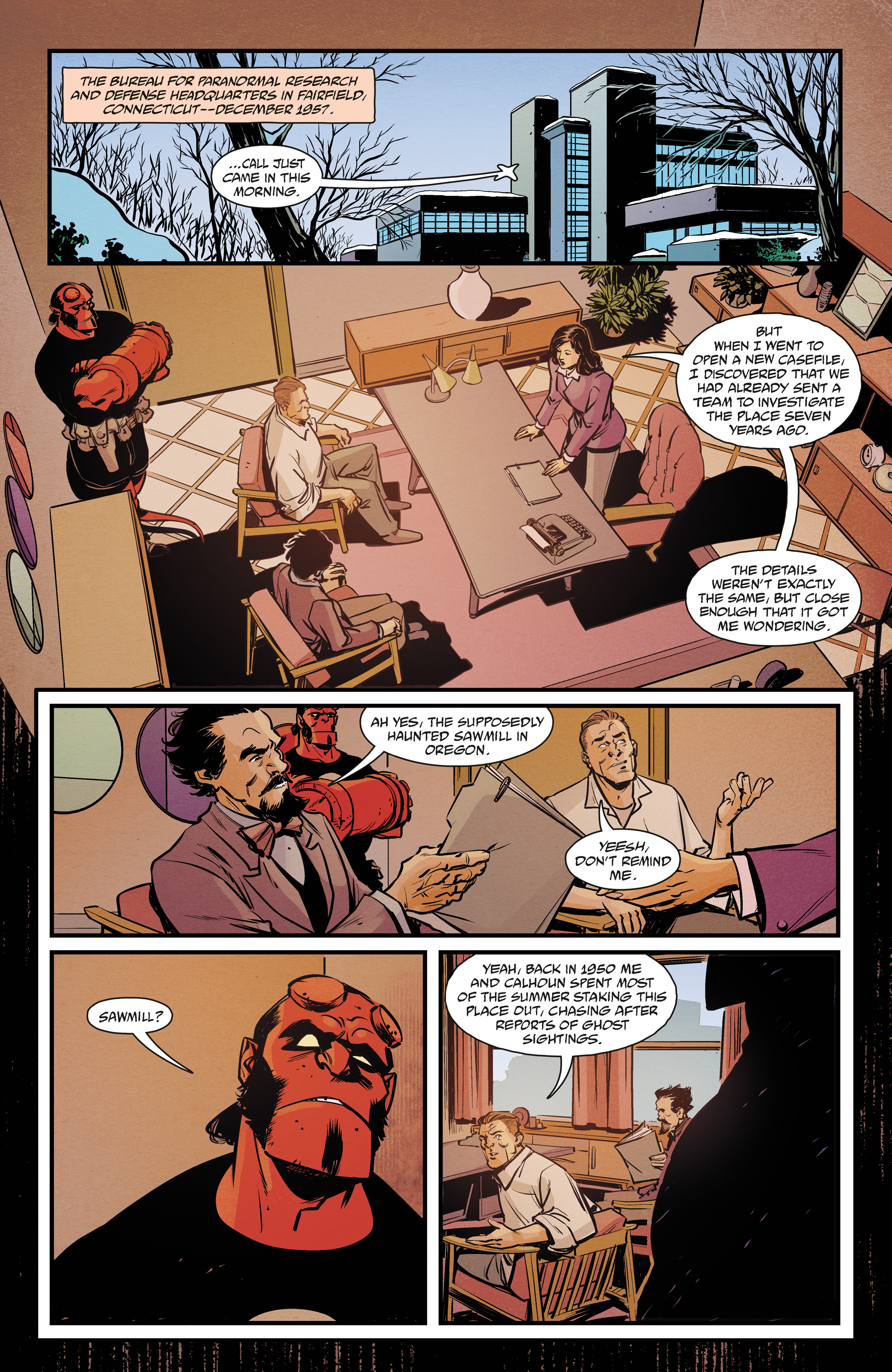 Hellboy and the B.P.R.D.: 1957 - From Below (2023-): Chapter 1 - Page 3