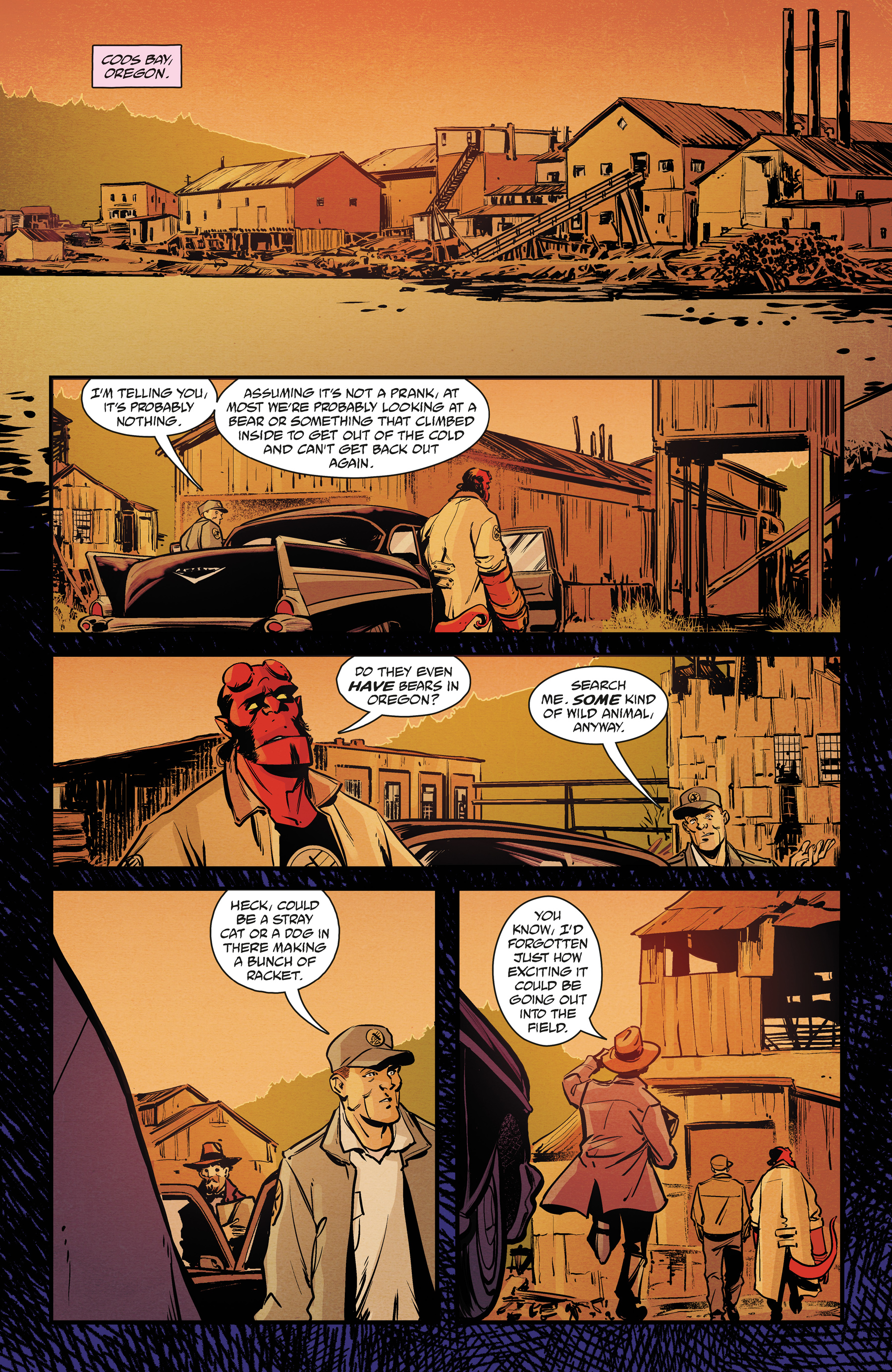 Hellboy and the B.P.R.D.: 1957 - From Below (2023-): Chapter 1 - Page 6