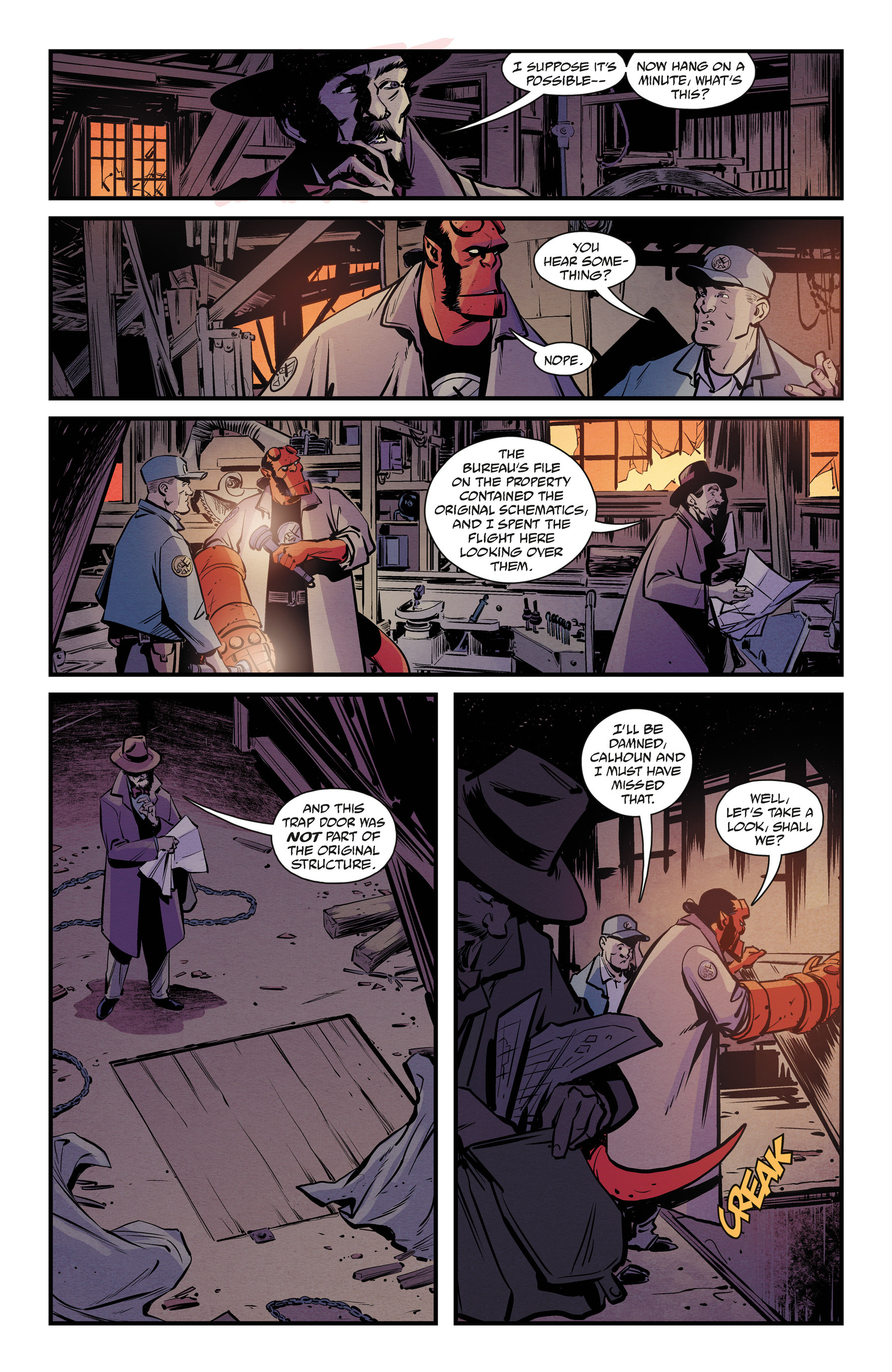 Hellboy and the B.P.R.D.: 1957 - From Below (2023-): Chapter 1 - Page 9