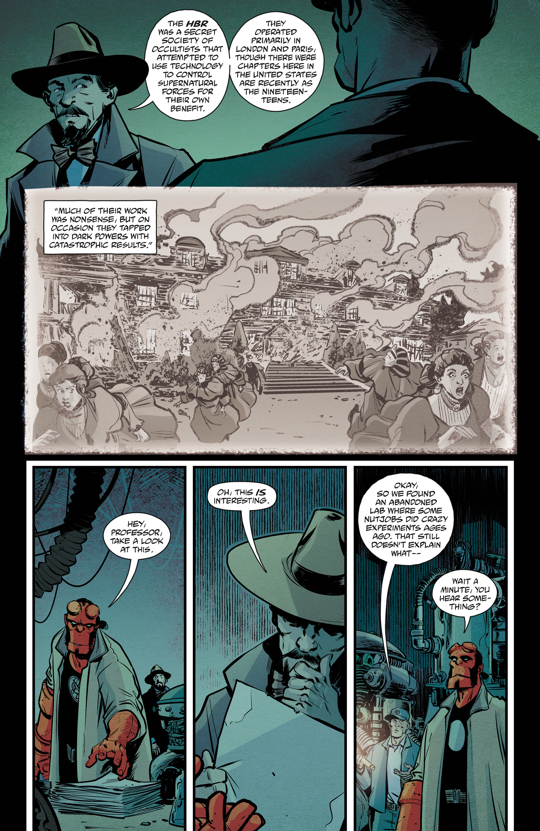 Hellboy and the B.P.R.D.: 1957 - From Below (2023-): Chapter 1 - Page 11