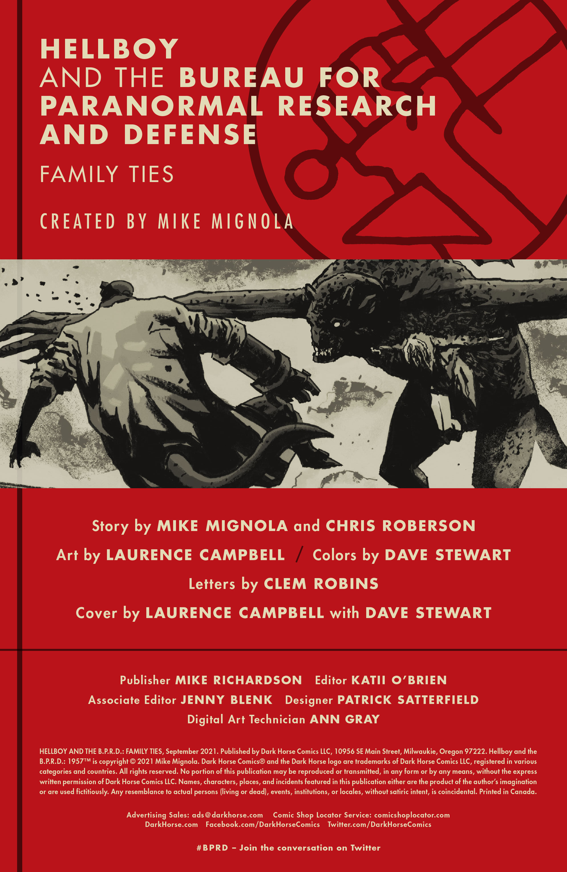 Hellboy and the B.P.R.D.: 1957--Family Ties (2021): Chapter 1 - Page 2