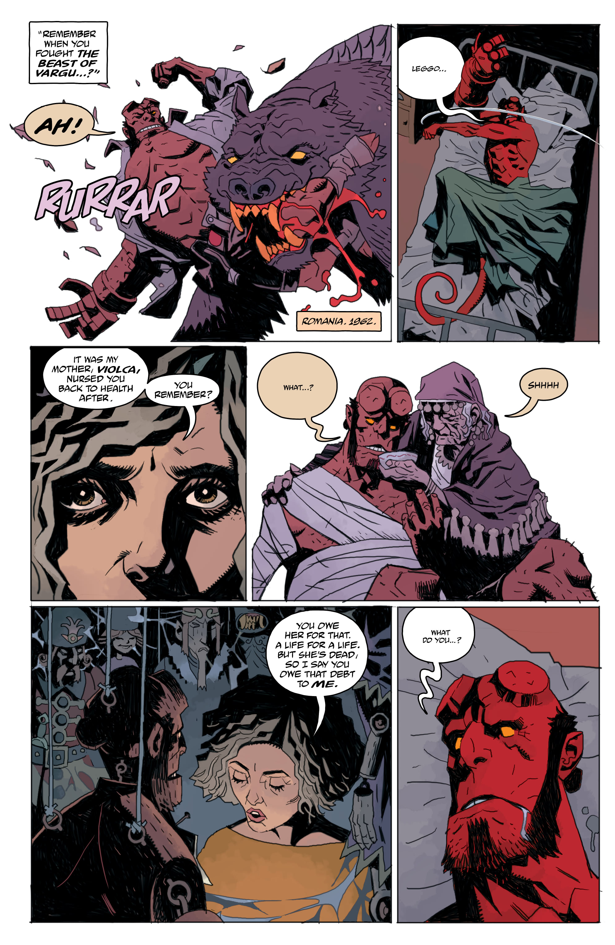 Hellboy and the B.P.R.D.: Her Fatal Hour and the Sending (2020): Chapter 1 - Page 6