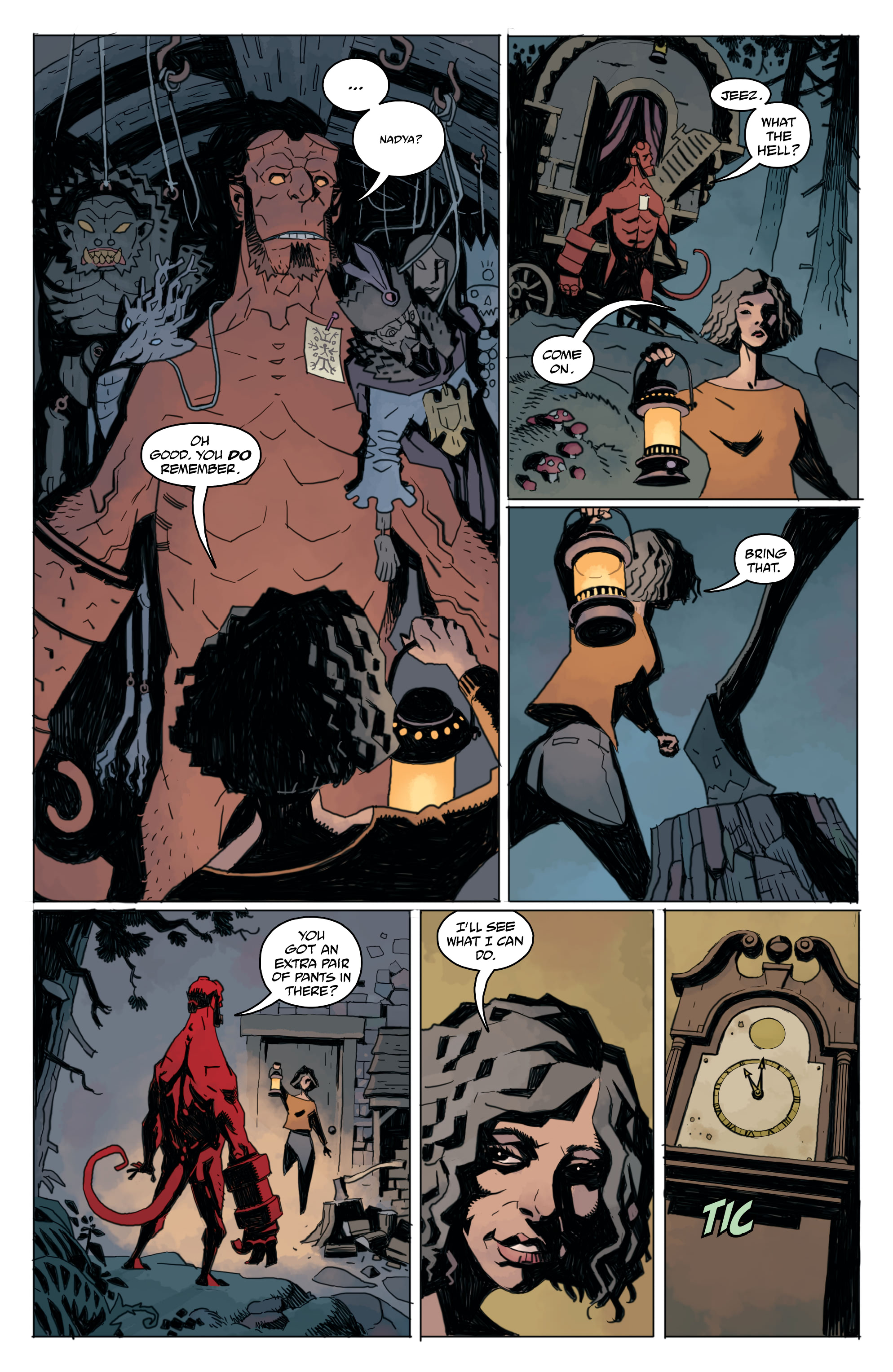Hellboy and the B.P.R.D.: Her Fatal Hour and the Sending (2020): Chapter 1 - Page 7