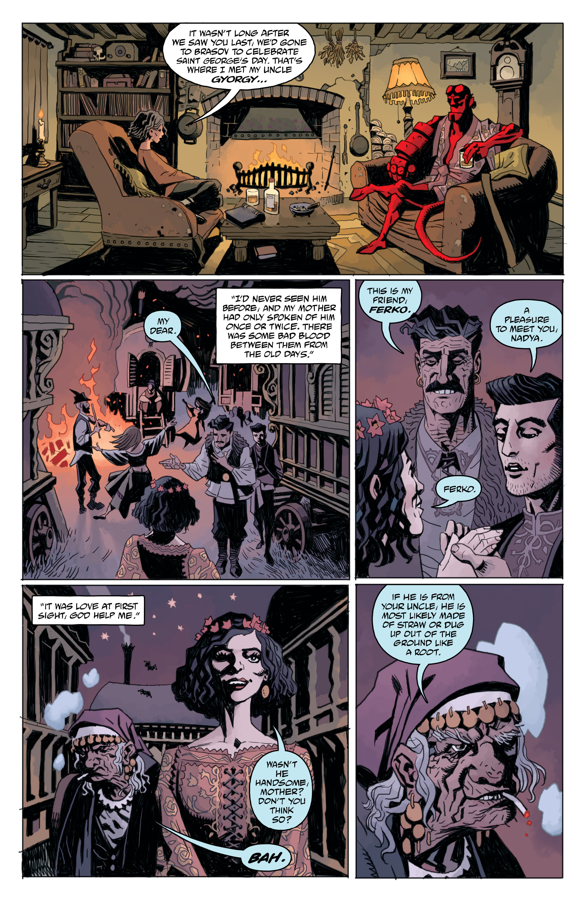 Hellboy and the B.P.R.D.: Her Fatal Hour and the Sending (2020): Chapter 1 - Page 8