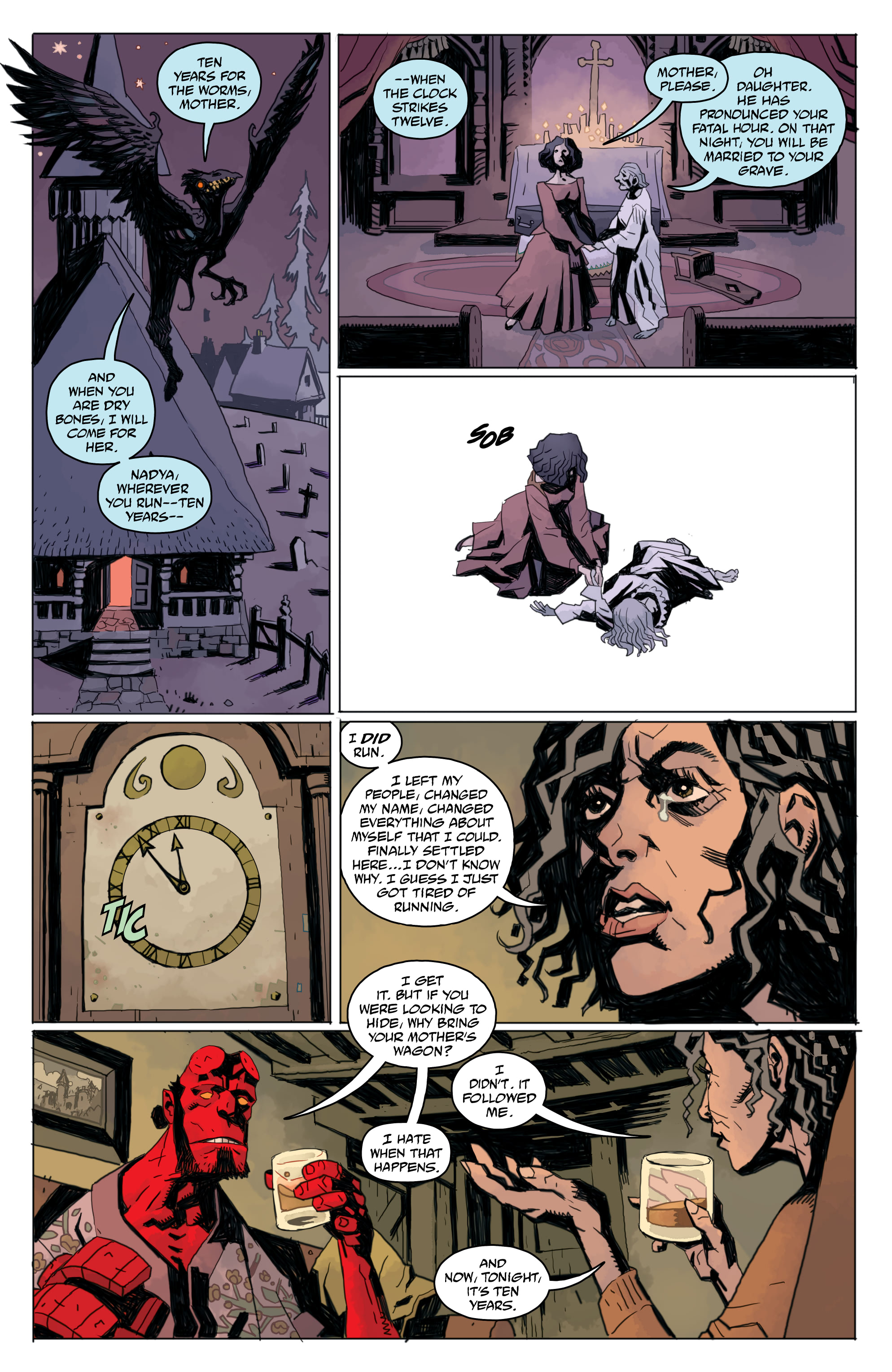 Hellboy and the B.P.R.D.: Her Fatal Hour and the Sending (2020): Chapter 1 - Page 12