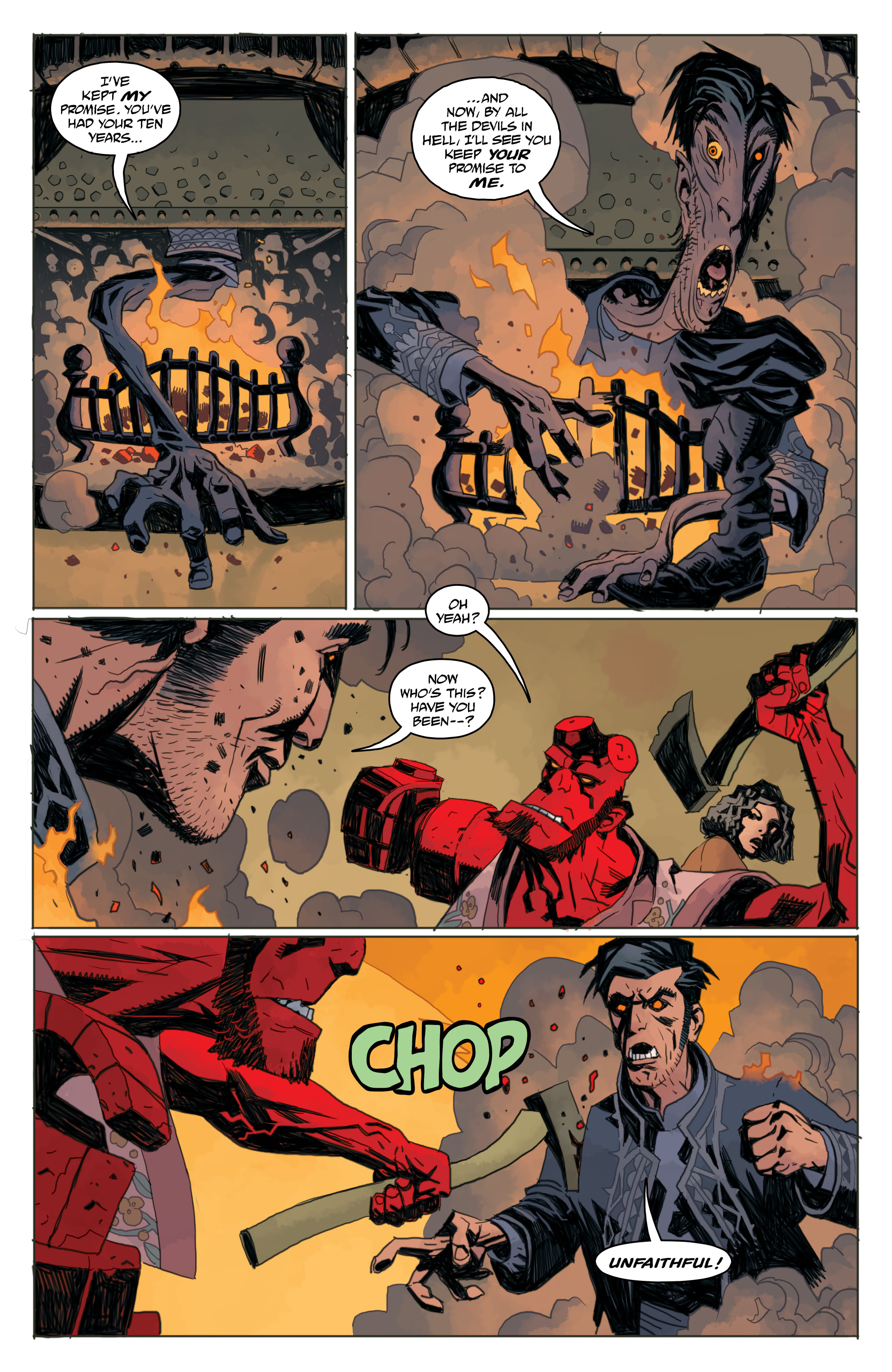 Hellboy and the B.P.R.D.: Her Fatal Hour and the Sending (2020): Chapter 1 - Page 14