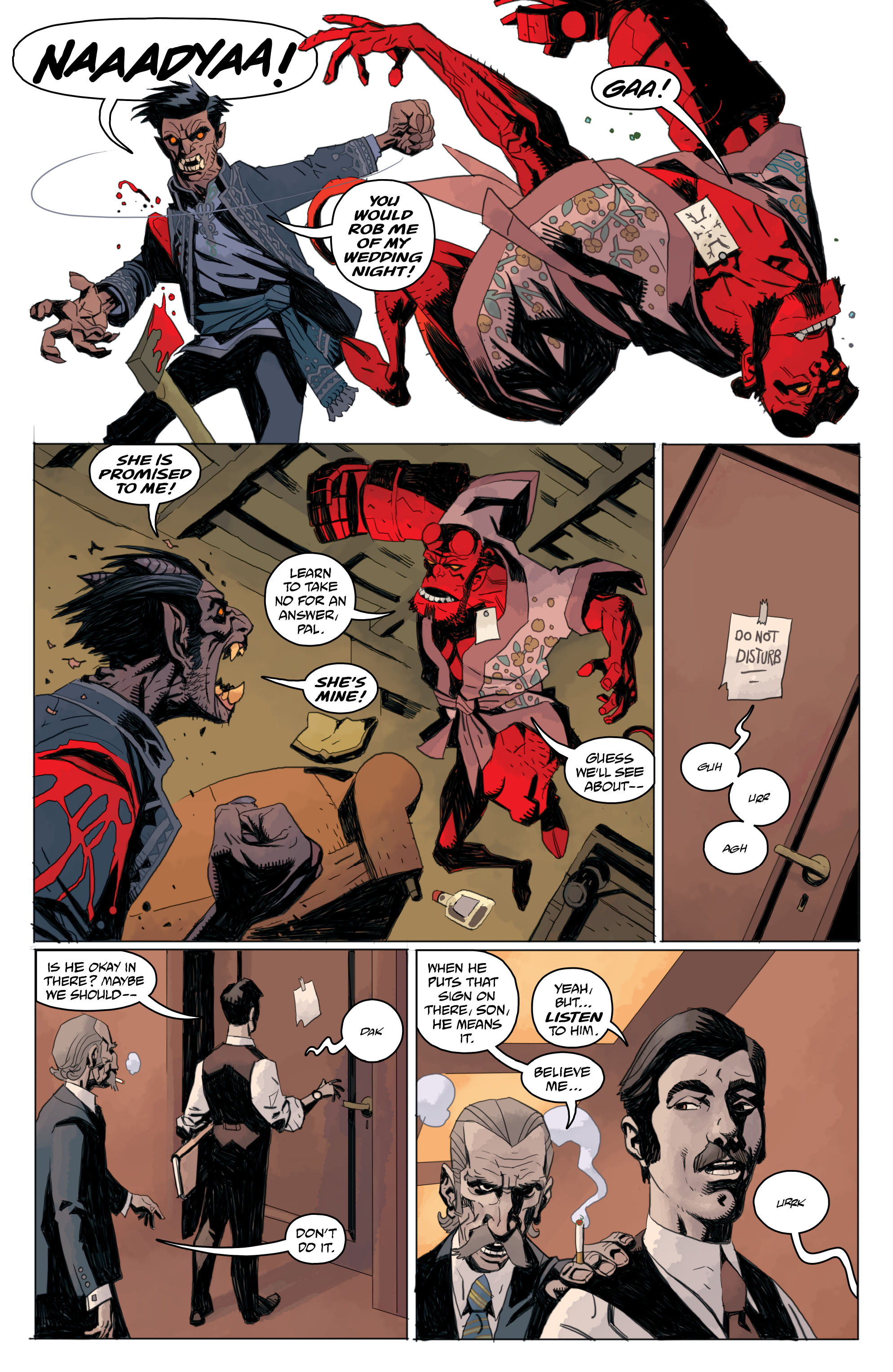 Hellboy and the B.P.R.D.: Her Fatal Hour and the Sending (2020): Chapter 1 - Page 15