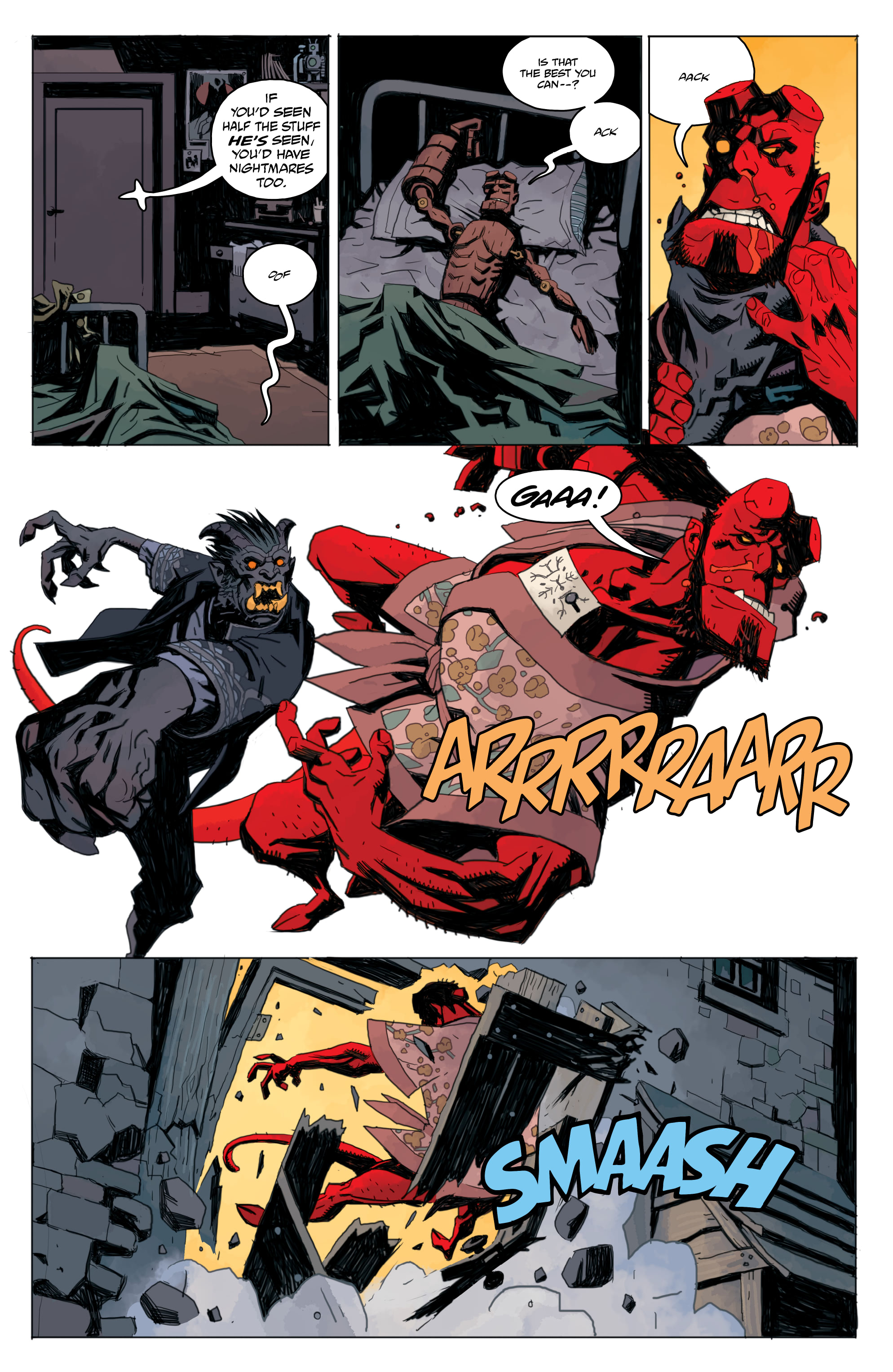 Hellboy and the B.P.R.D.: Her Fatal Hour and the Sending (2020): Chapter 1 - Page 16