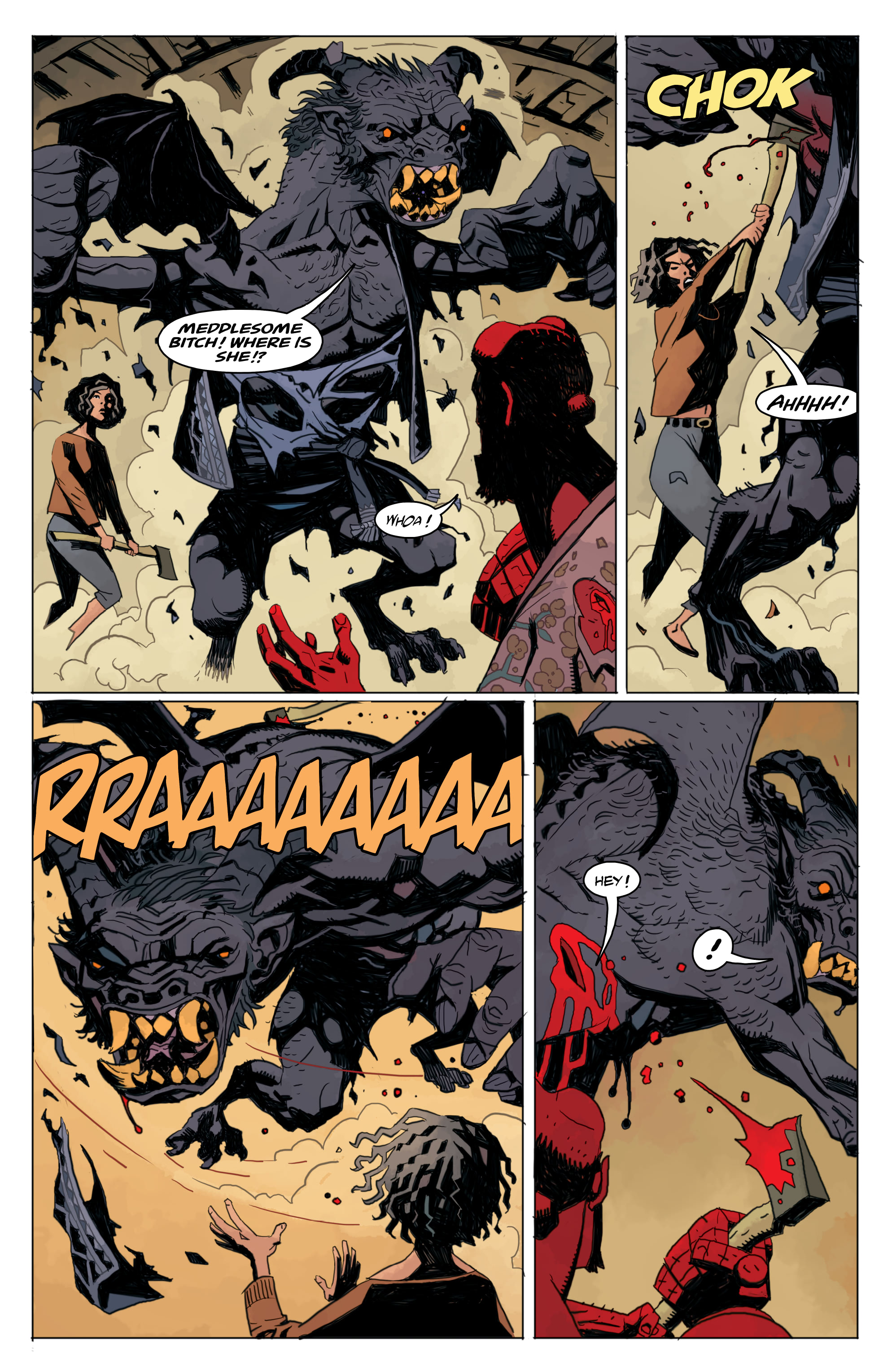 Hellboy and the B.P.R.D.: Her Fatal Hour and the Sending (2020): Chapter 1 - Page 18