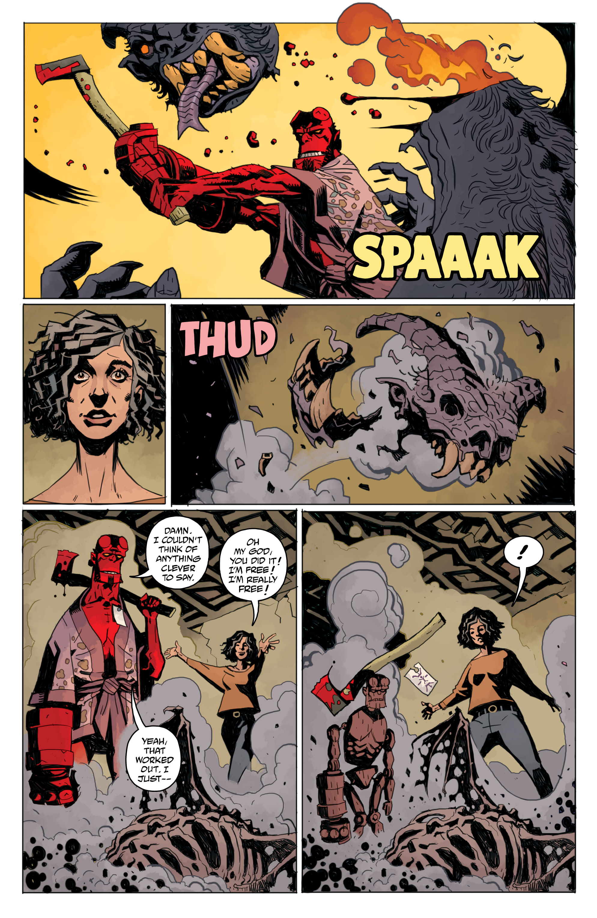 Hellboy and the B.P.R.D.: Her Fatal Hour and the Sending (2020): Chapter 1 - Page 19