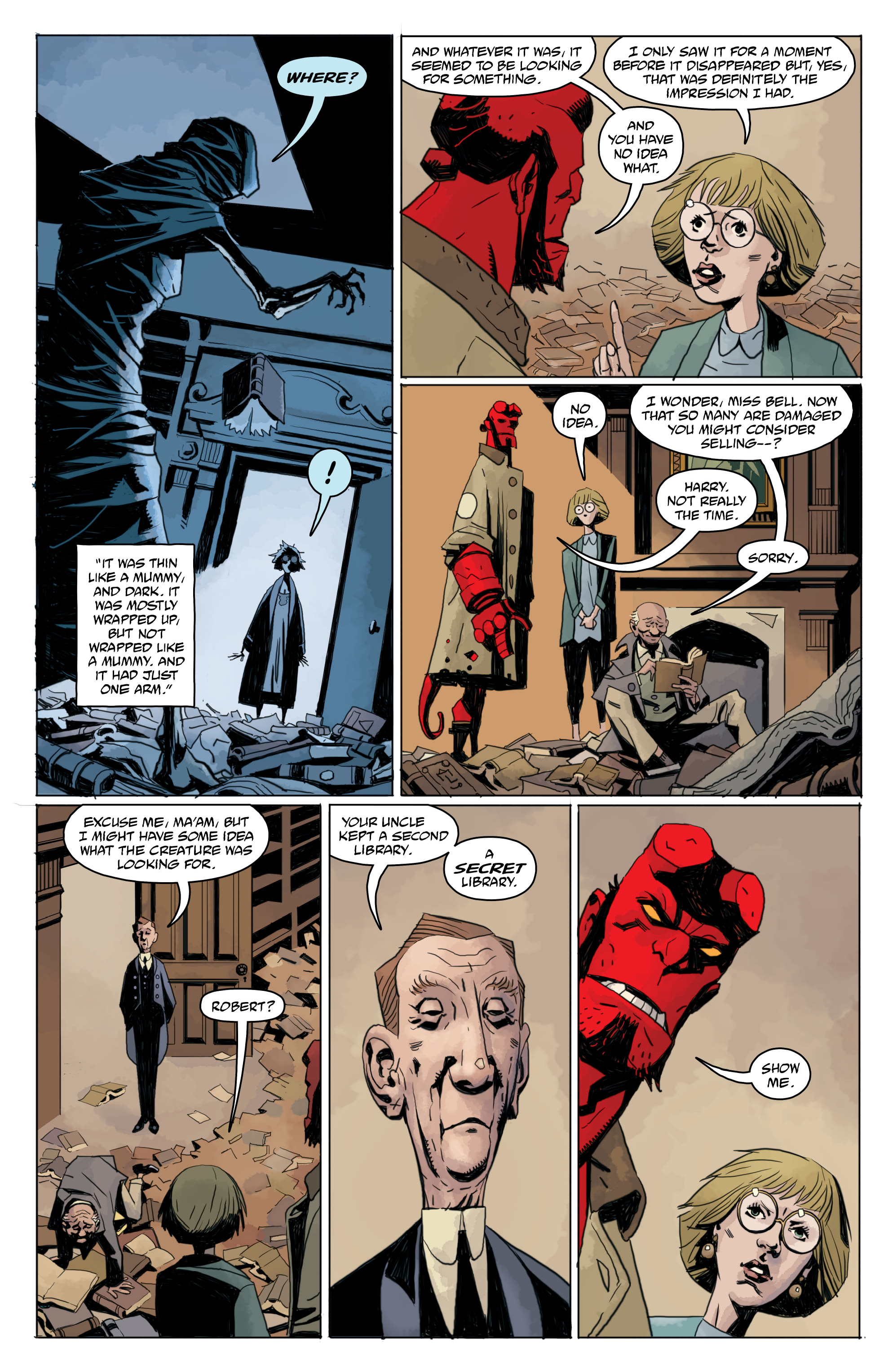 Hellboy and the B.P.R.D.: Her Fatal Hour and the Sending (2020): Chapter 1 - Page 22