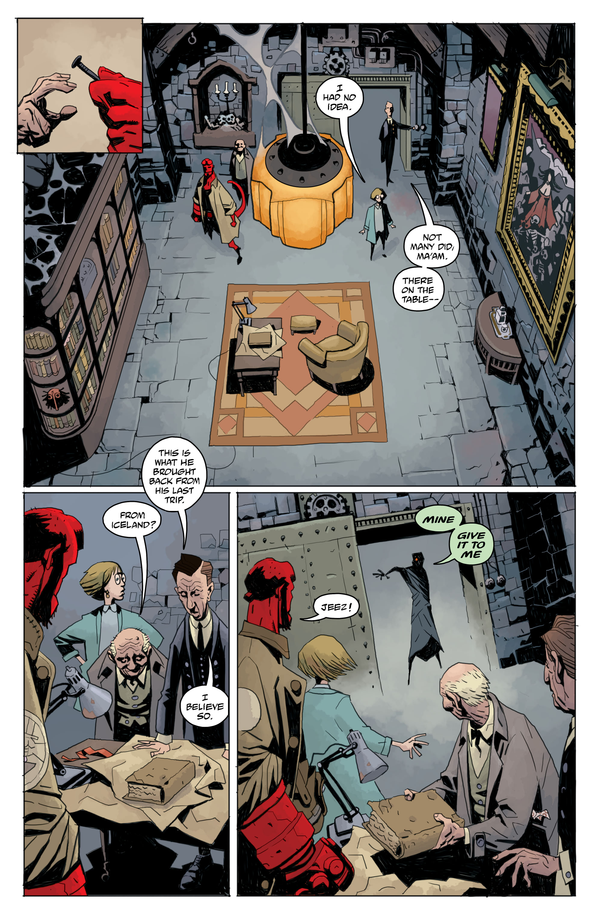 Hellboy and the B.P.R.D.: Her Fatal Hour and the Sending (2020): Chapter 1 - Page 24
