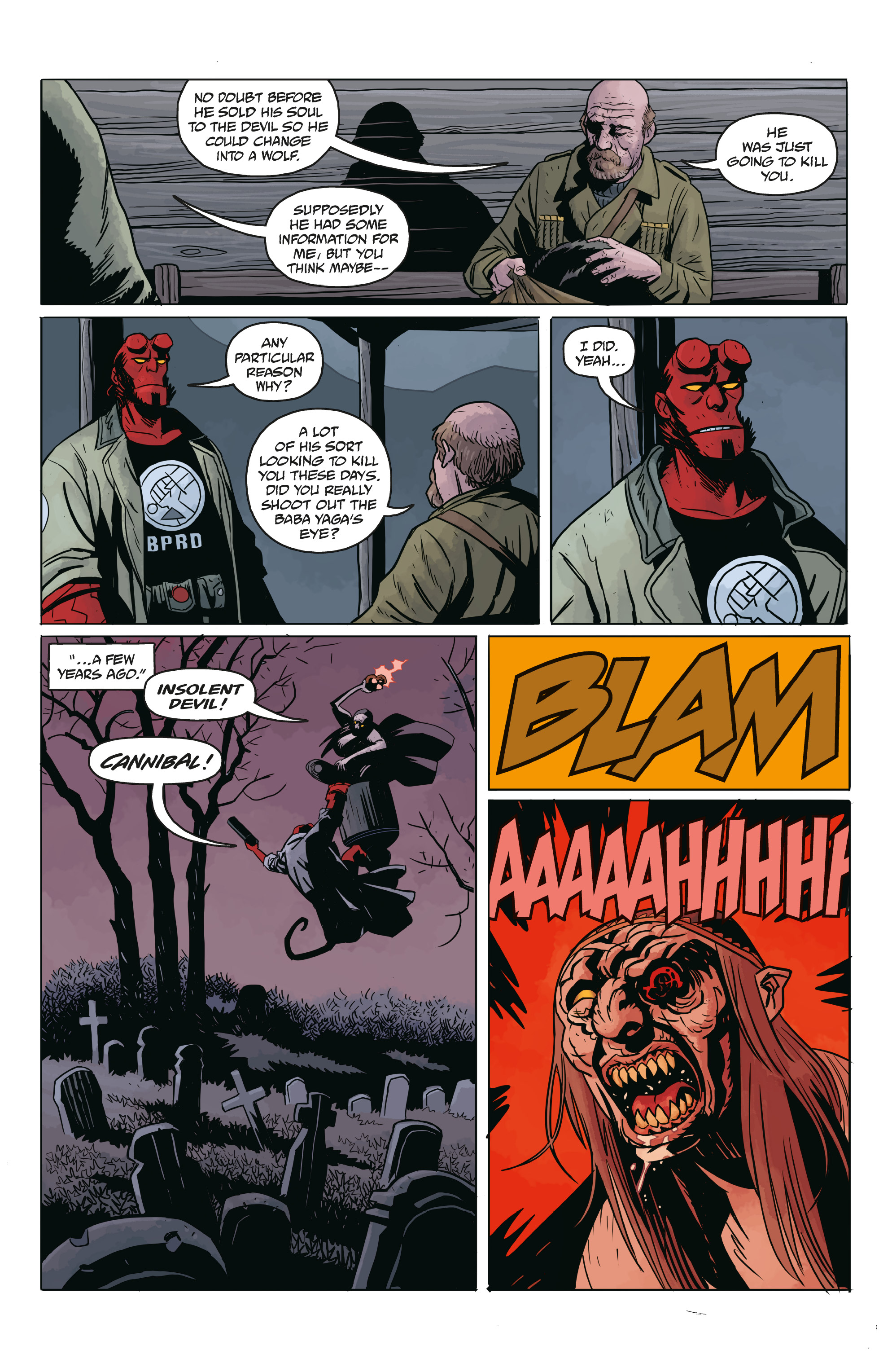 Hellboy and the B.P.R.D.: Long Night at Goloski Station (2019-): Chapter 1 - Page 5