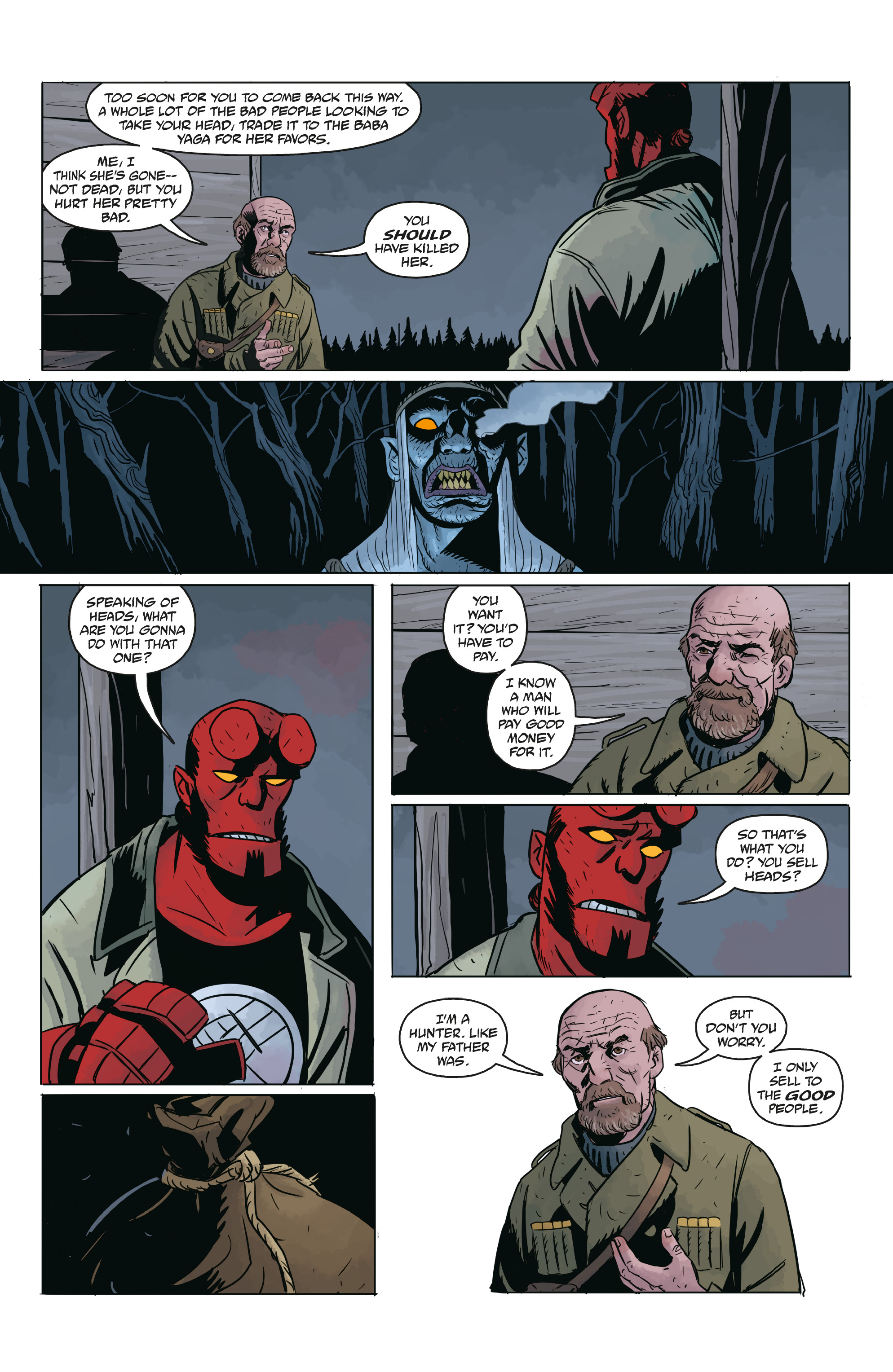 Hellboy and the B.P.R.D.: Long Night at Goloski Station (2019-): Chapter 1 - Page 6