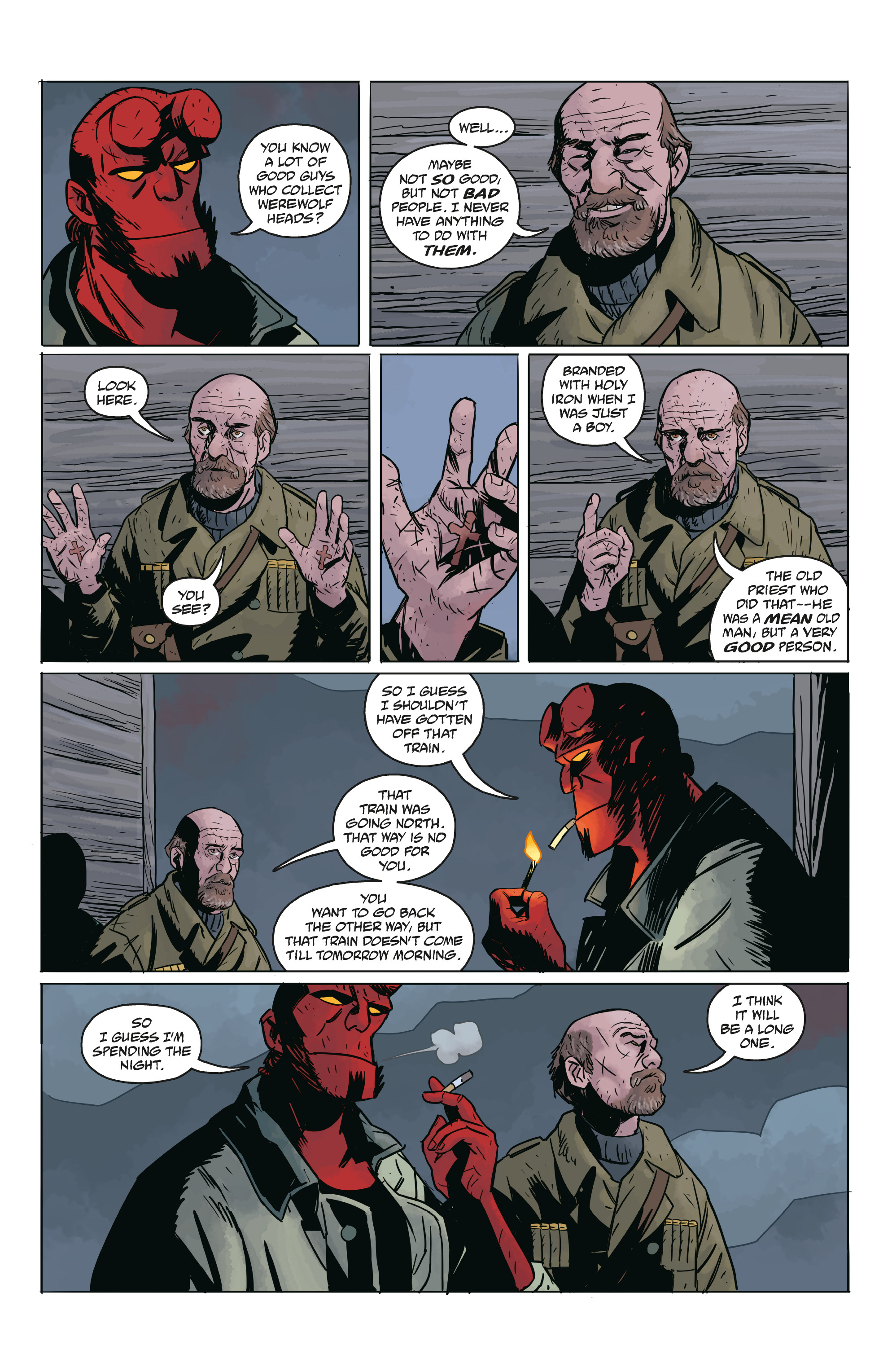 Hellboy and the B.P.R.D.: Long Night at Goloski Station (2019-): Chapter 1 - Page 7