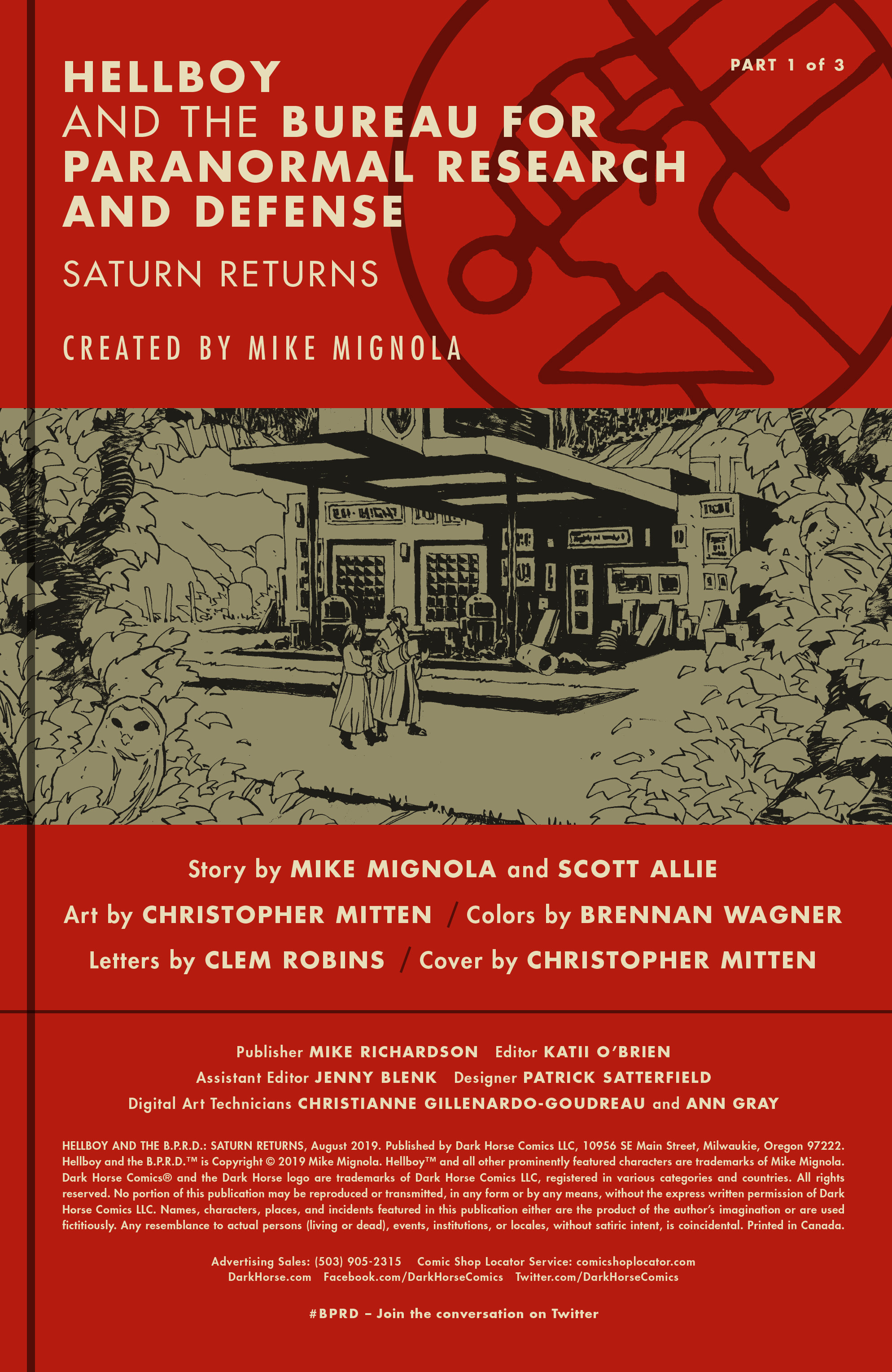 Hellboy and the B.P.R.D.: Saturn Returns (2019-): Chapter 1 - Page 2