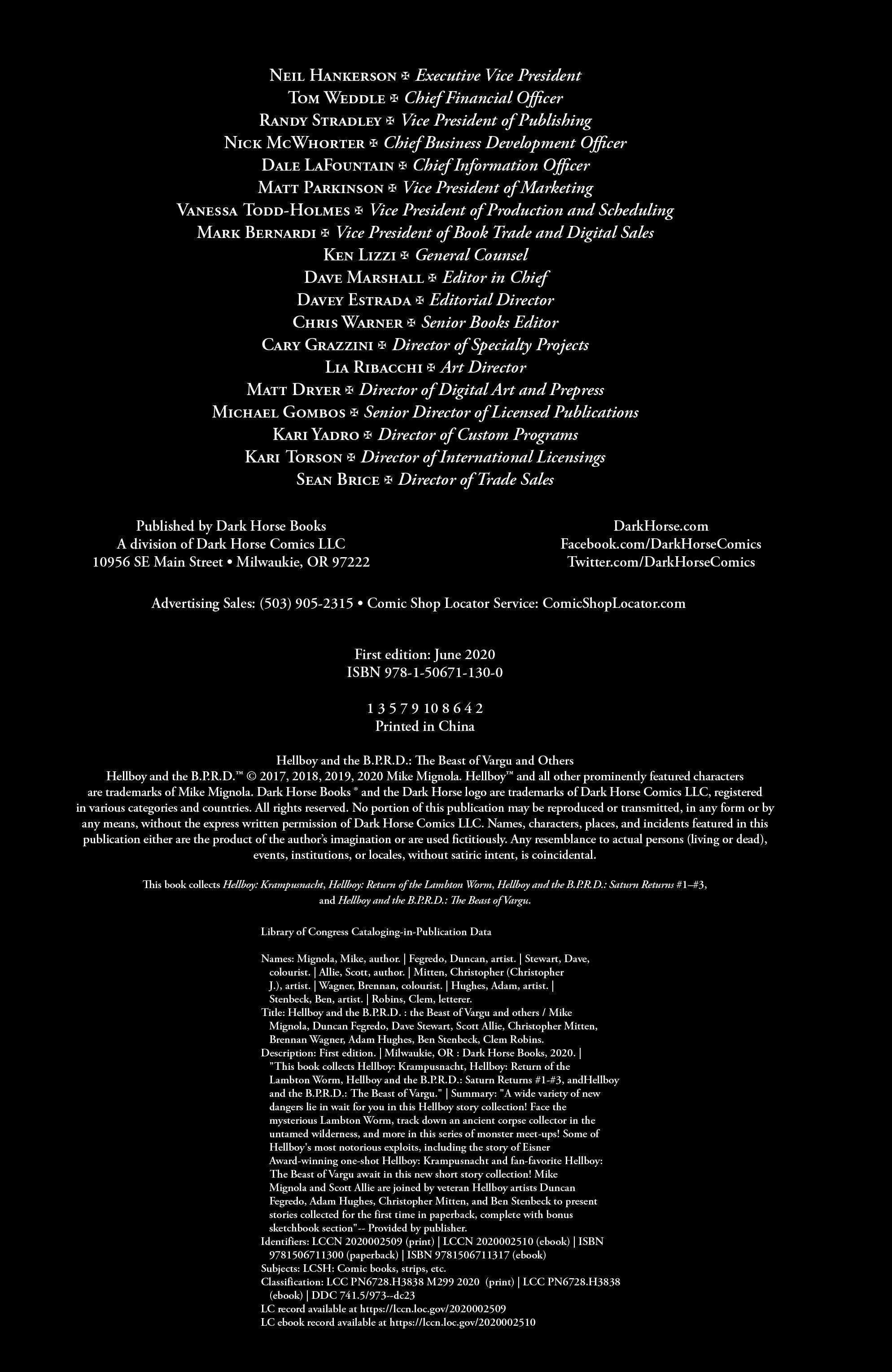 Hellboy and the B.P.R.D.: The Beast of Vargu and Others (2020): Chapter 1.1 - Page 5