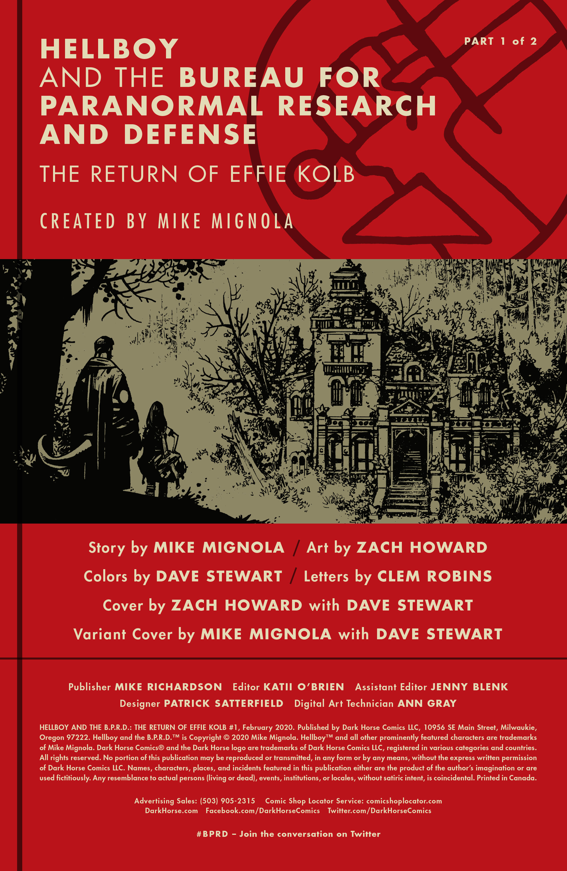 Hellboy and the B.P.R.D.: The Return of Effie Kolb (2020): Chapter 1 - Page 2