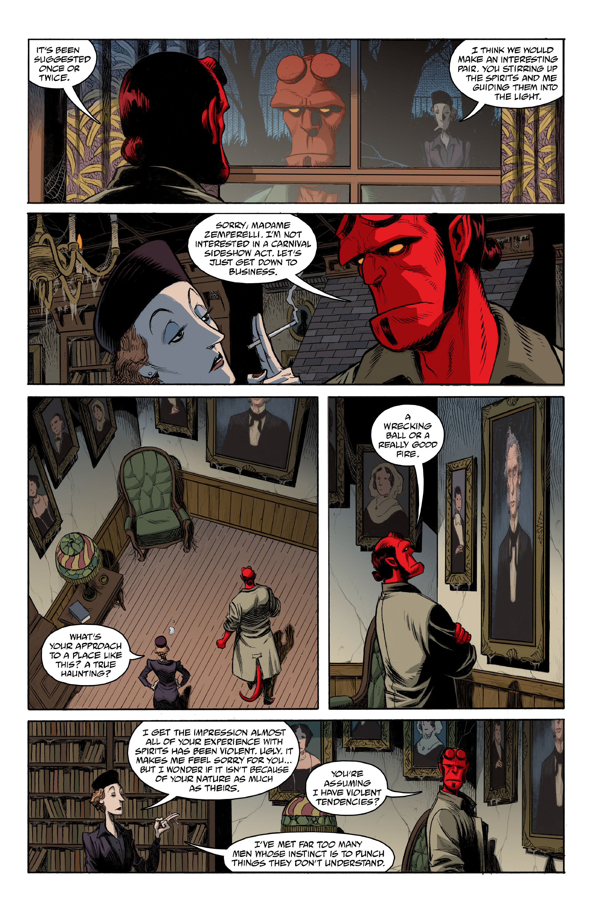 Hellboy and the B.P.R.D.: The Secret of Chesbro House (2021-): Chapter 1 - Page 6