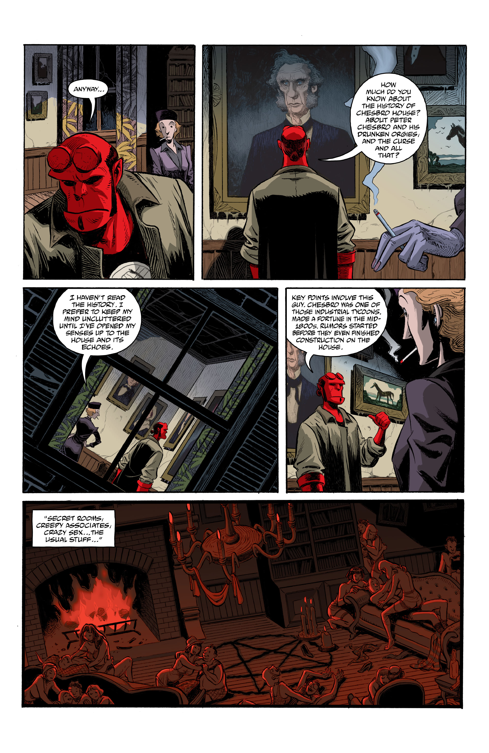 Hellboy and the B.P.R.D.: The Secret of Chesbro House (2021-): Chapter 1 - Page 7