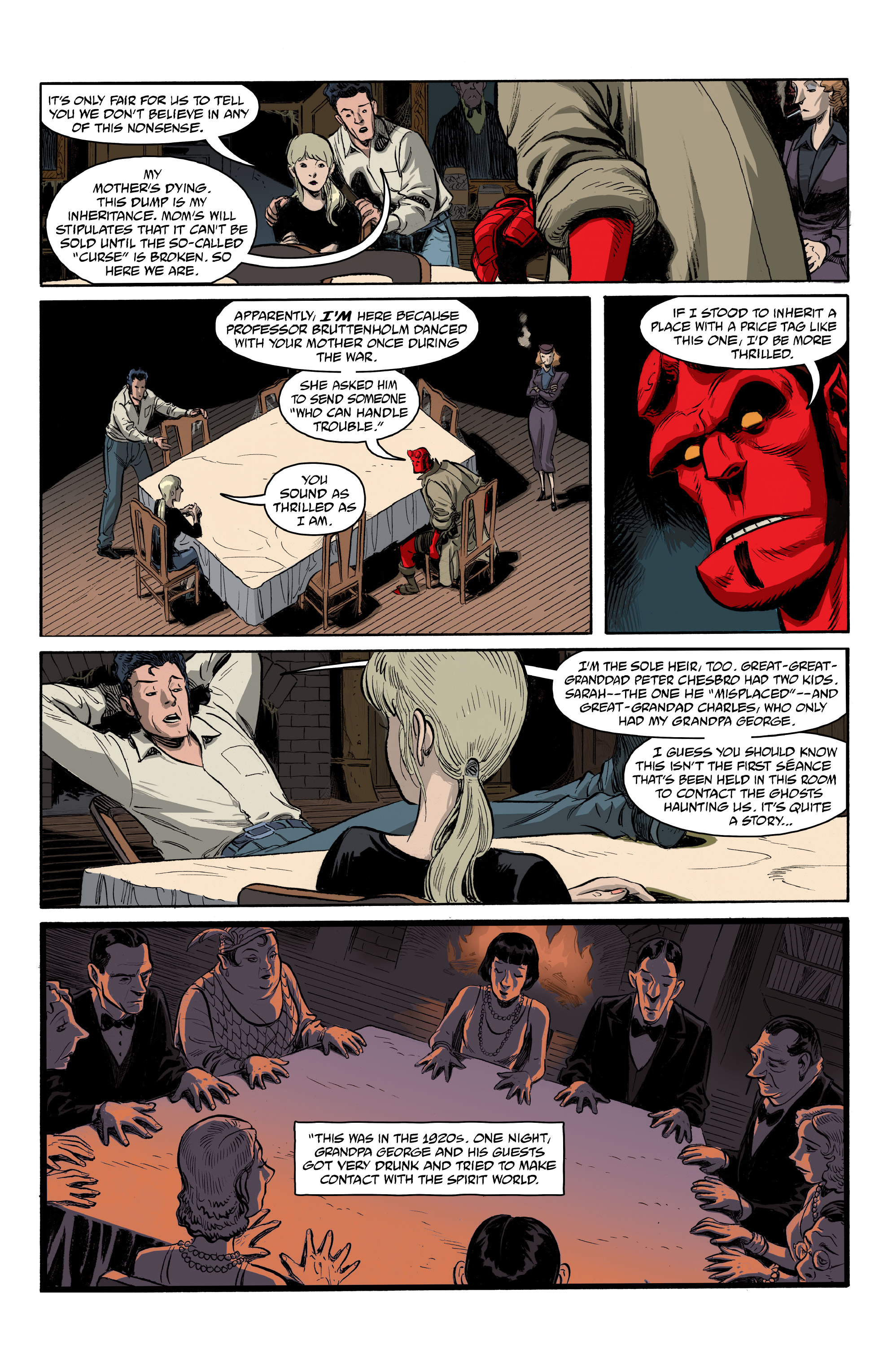 Hellboy and the B.P.R.D.: The Secret of Chesbro House (2021-): Chapter 1 - Page 9