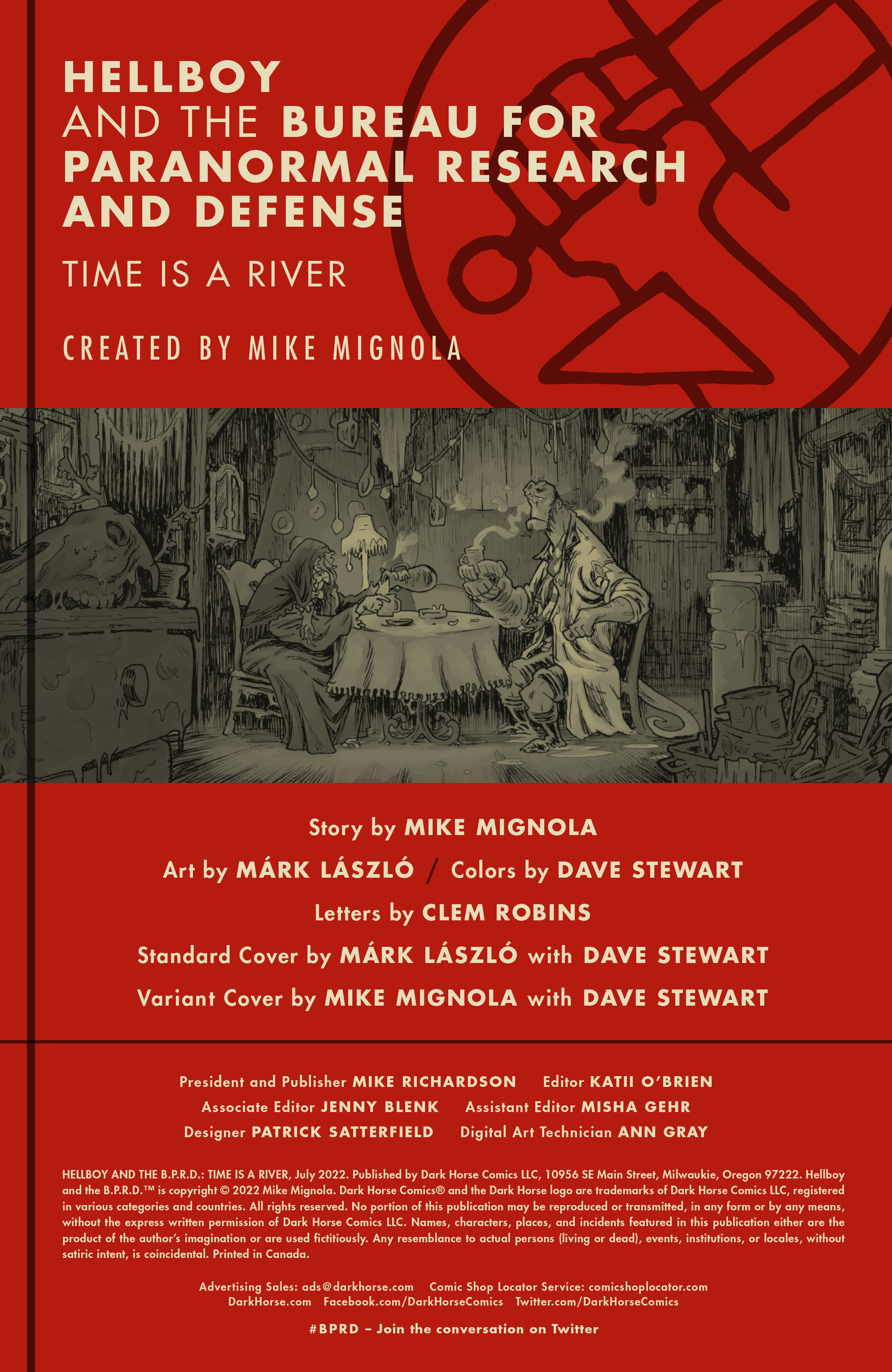 Hellboy and the B.P.R.D.: Time is a River (2022-): Chapter 1 - Page 2