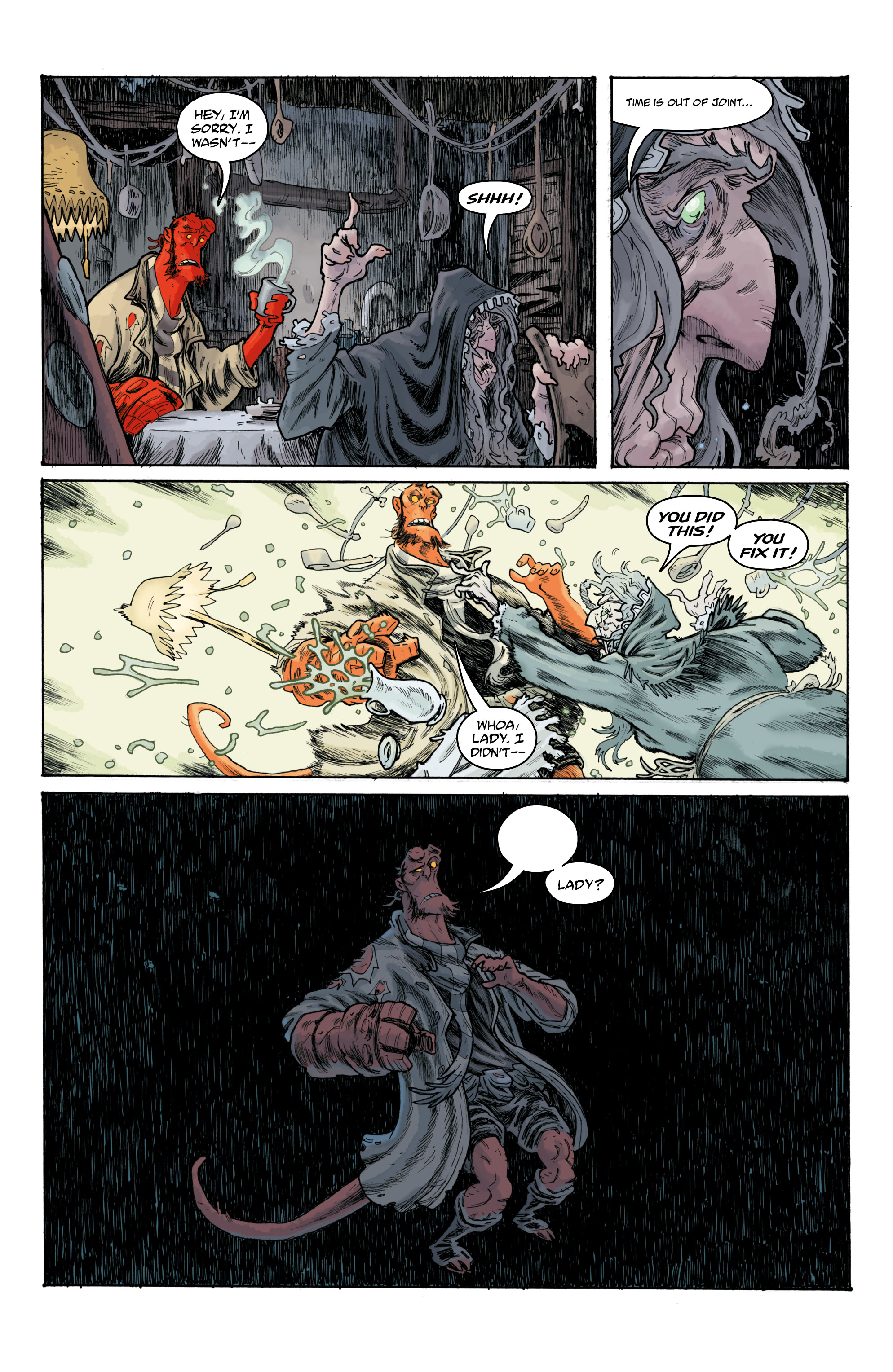 Hellboy and the B.P.R.D.: Time is a River (2022-): Chapter 1 - Page 8
