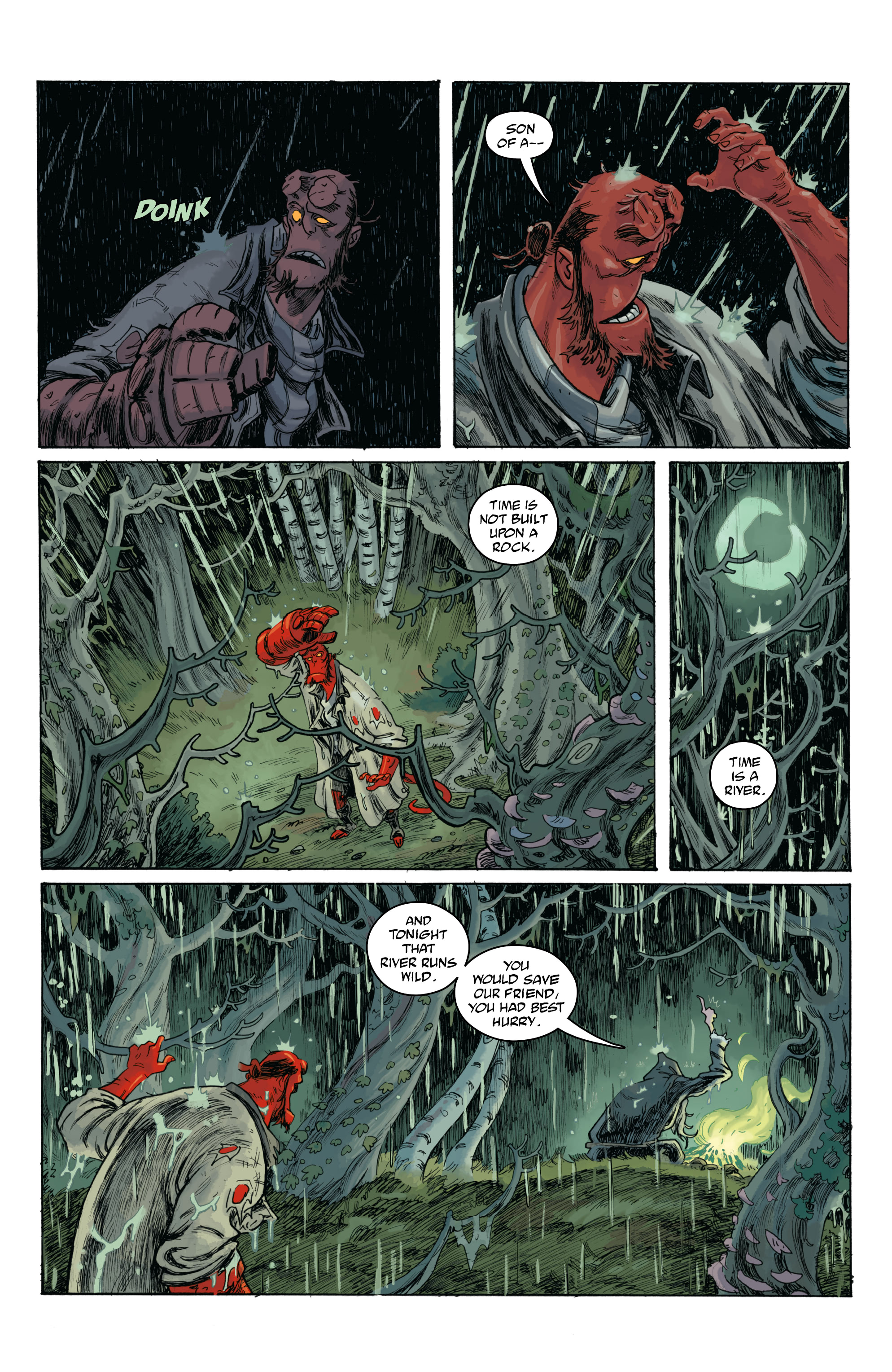 Hellboy and the B.P.R.D.: Time is a River (2022-): Chapter 1 - Page 9