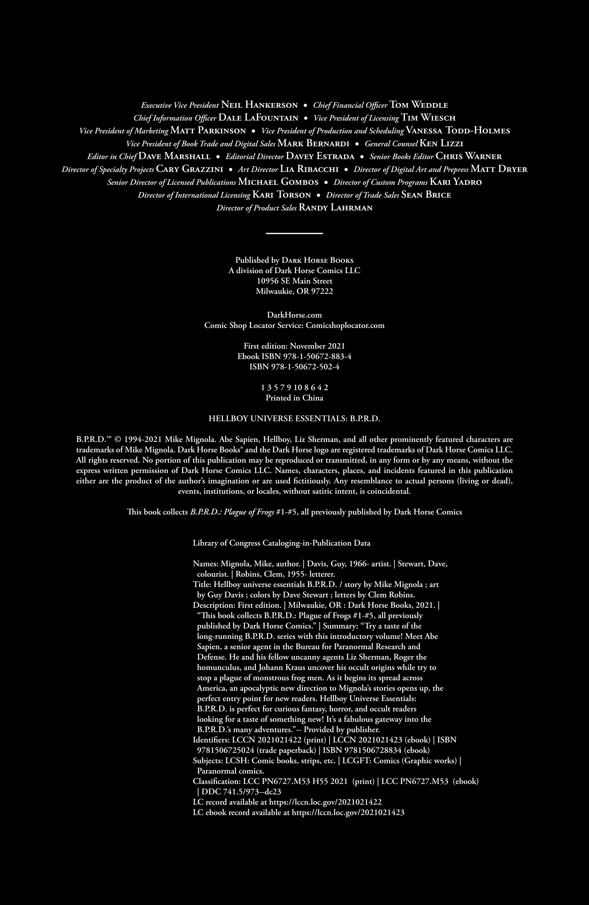 Hellboy Universe Essentials: B.P.R.D. (2021): Chapter 1 - Page 4