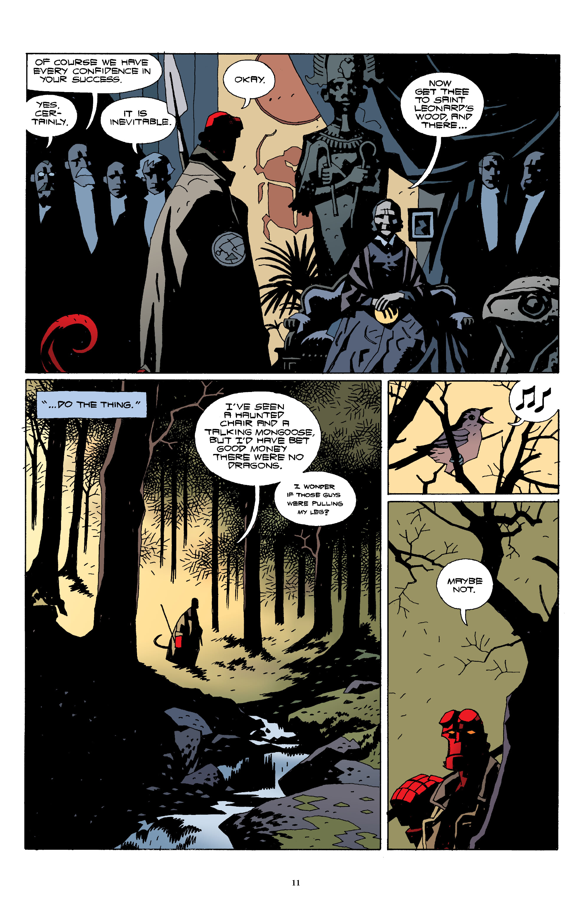 Hellboy Universe Essentials: Hellboy (2021): Chapter 1 - Page 10
