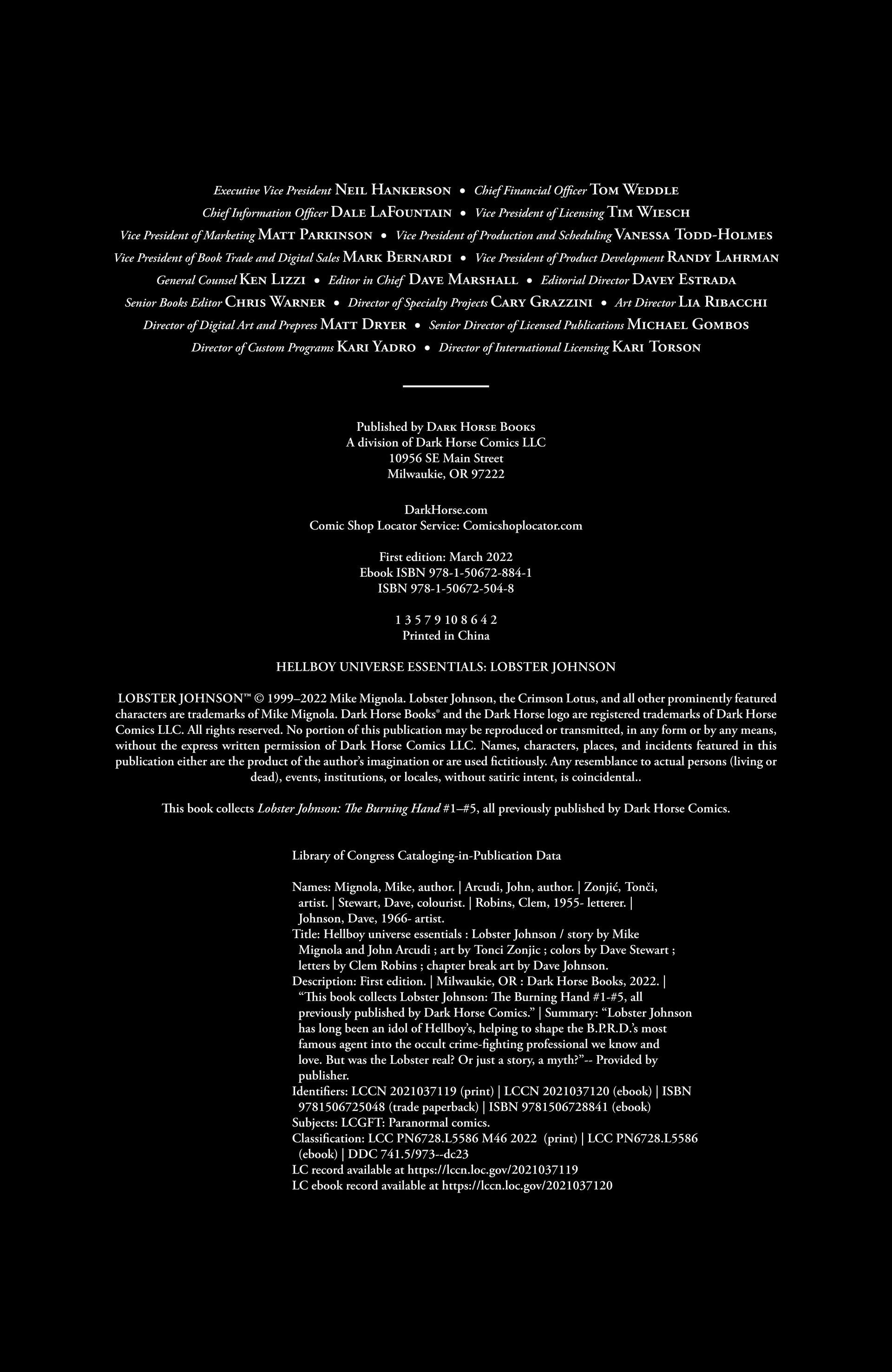 Hellboy Universe Essentials: Lobster Johnson (2022): Chapter TPB - Page 4