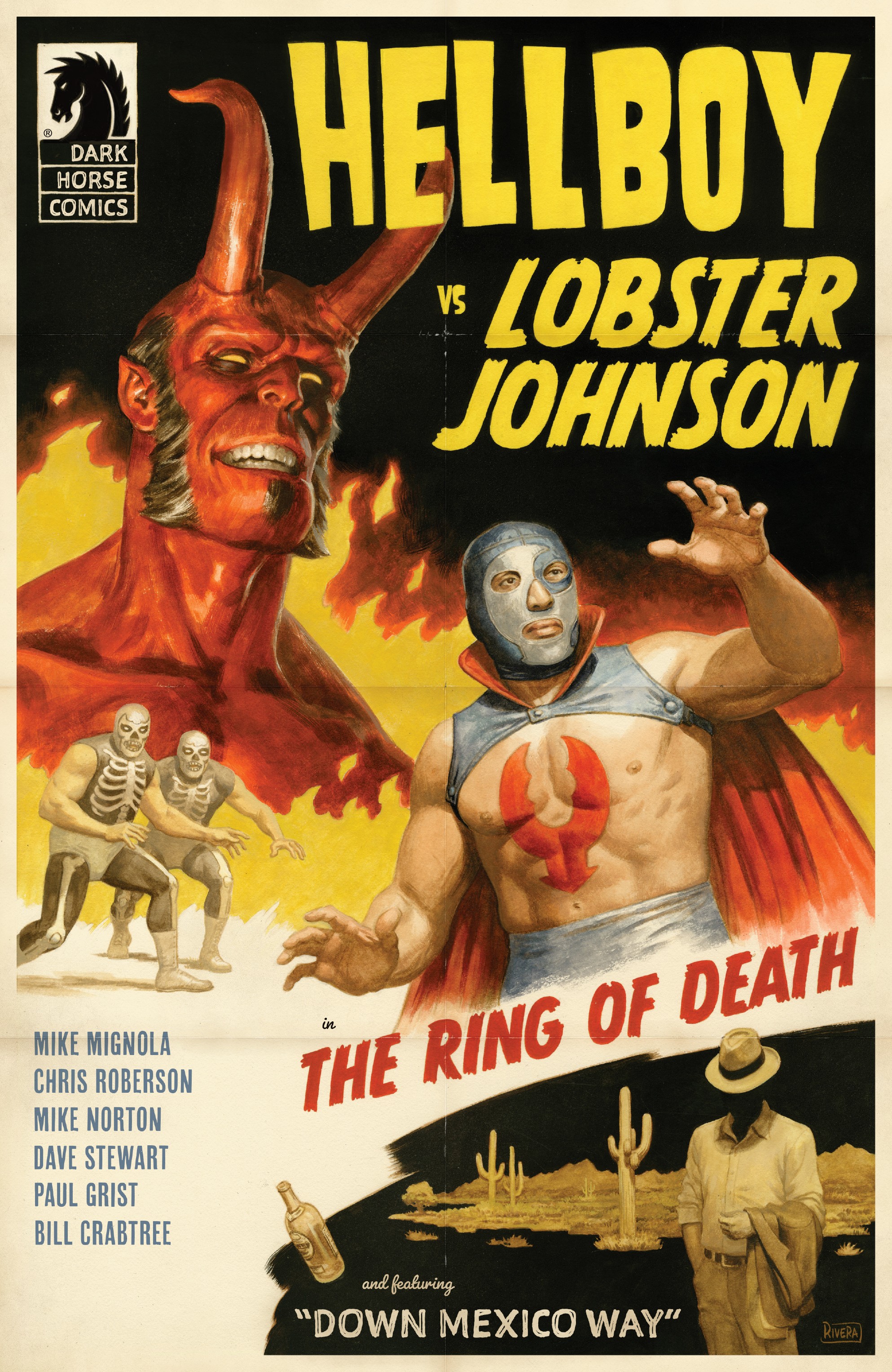 Hellboy vs. Lobster Johnson in: The Ring of Death (2019-): Chapter 1 - Page 1