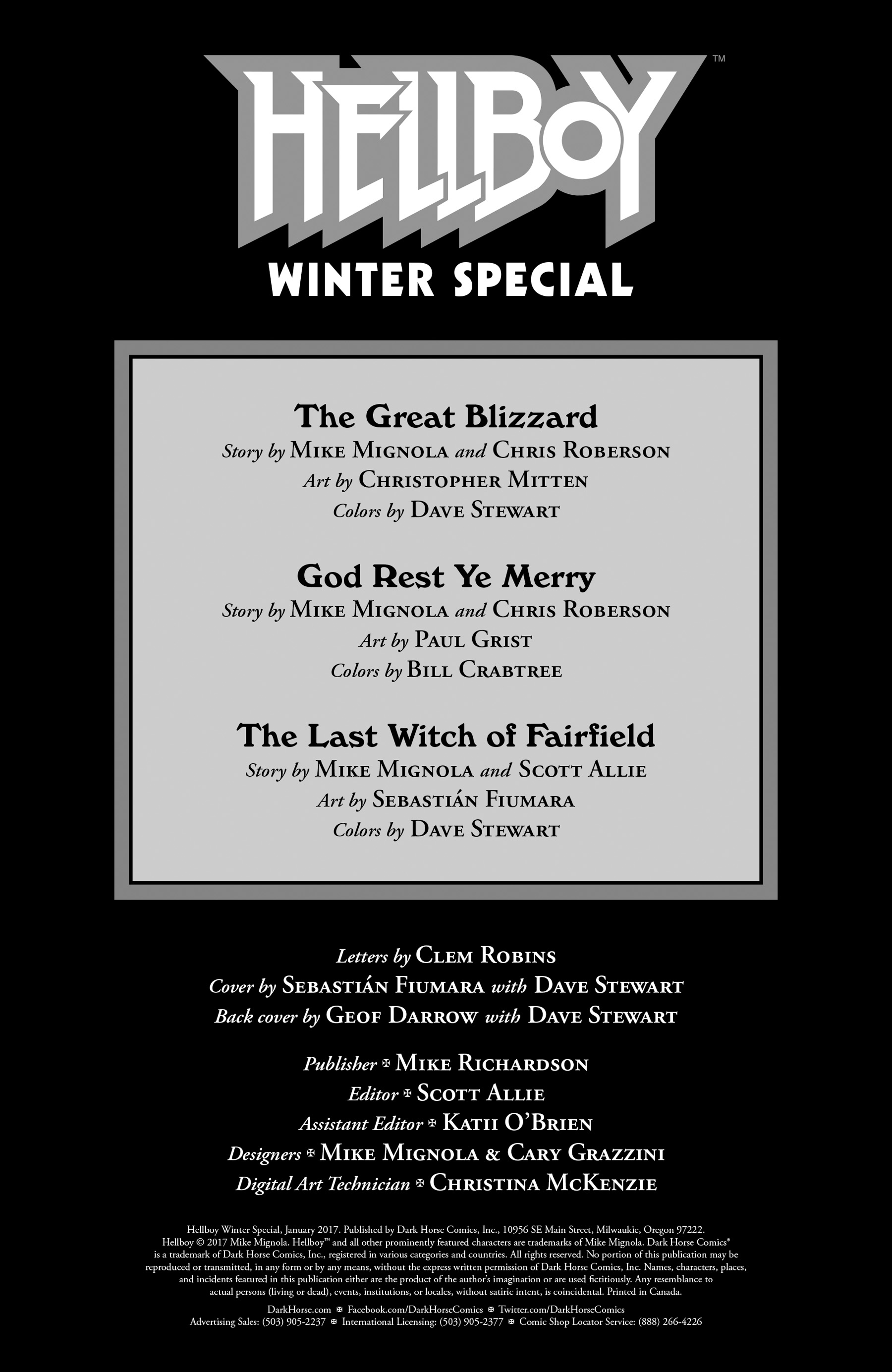 Hellboy Winter Special (2017): Chapter 1 - Page 2