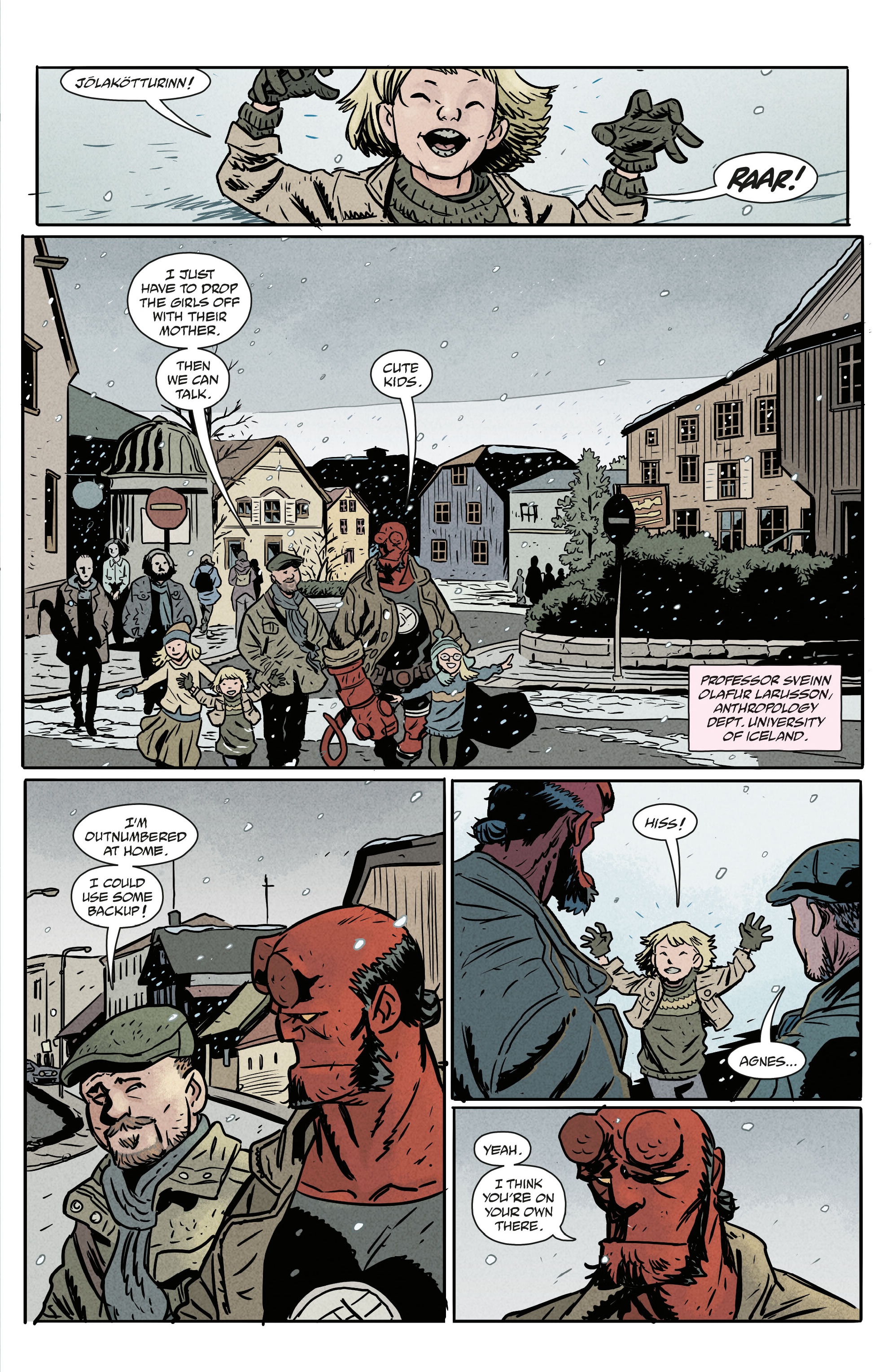 Hellboy Winter Special: The Yule Cat (2023-): Chapter 1 - Page 5