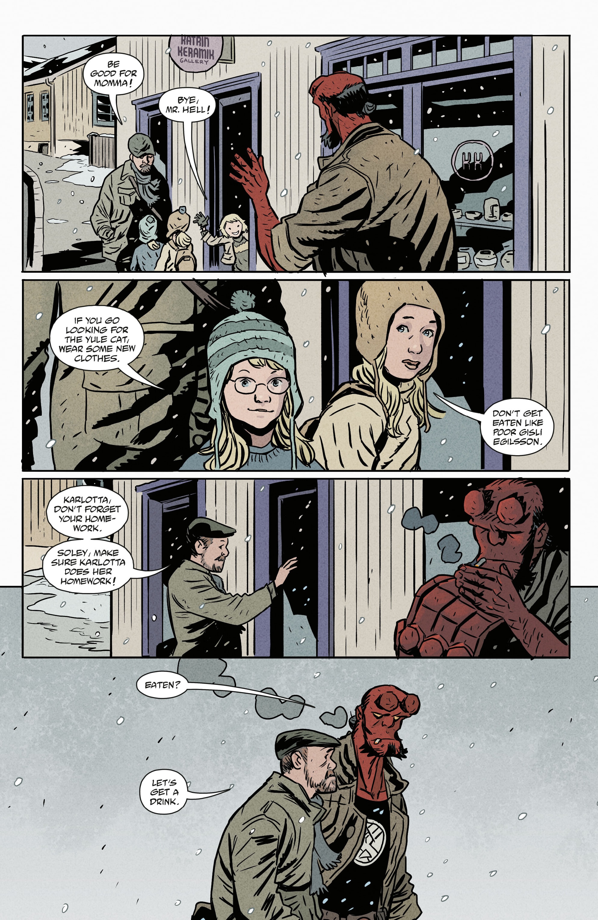 Hellboy Winter Special: The Yule Cat (2023-): Chapter 1 - Page 6