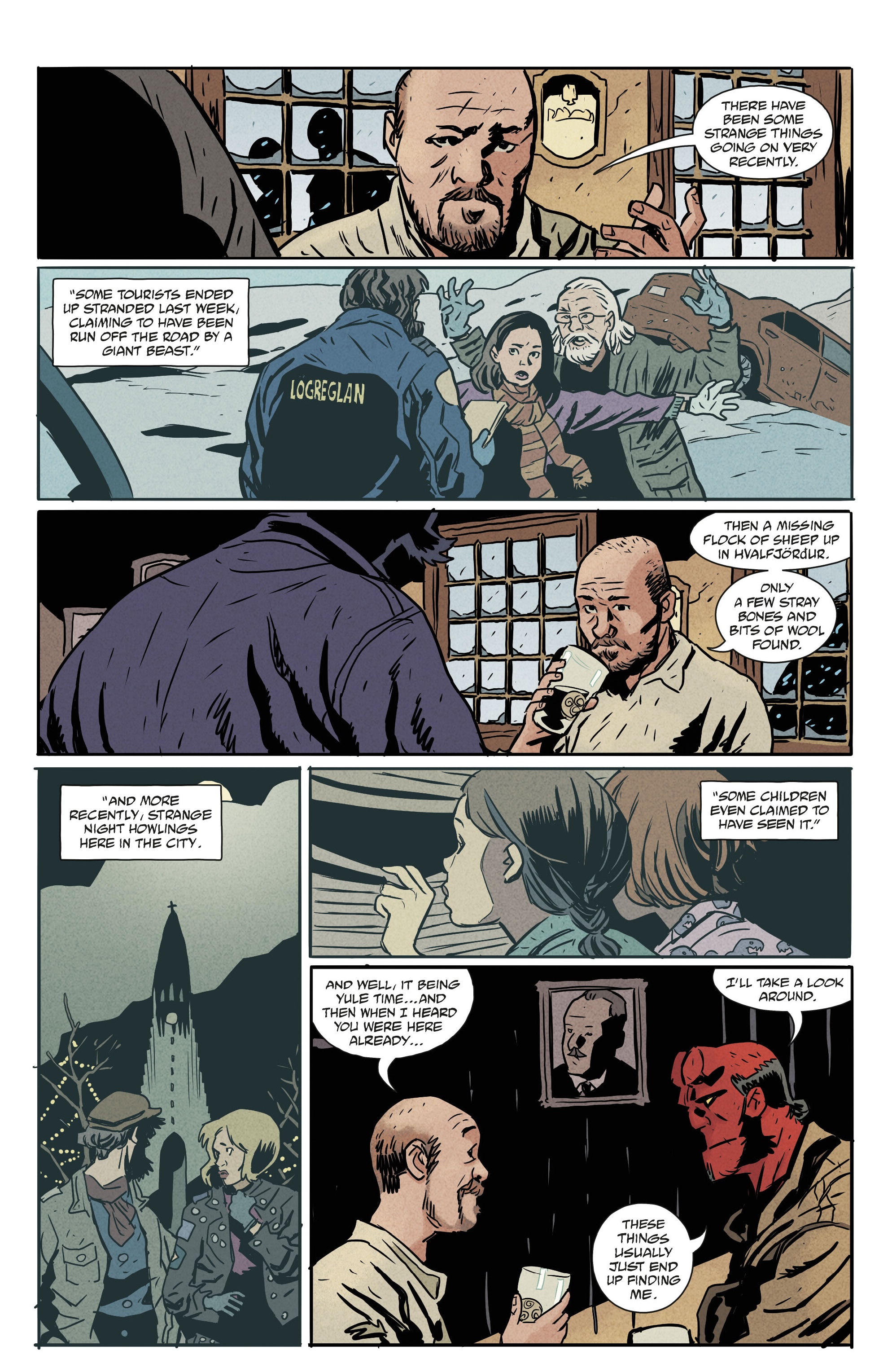 Hellboy Winter Special: The Yule Cat (2023-): Chapter 1 - Page 8