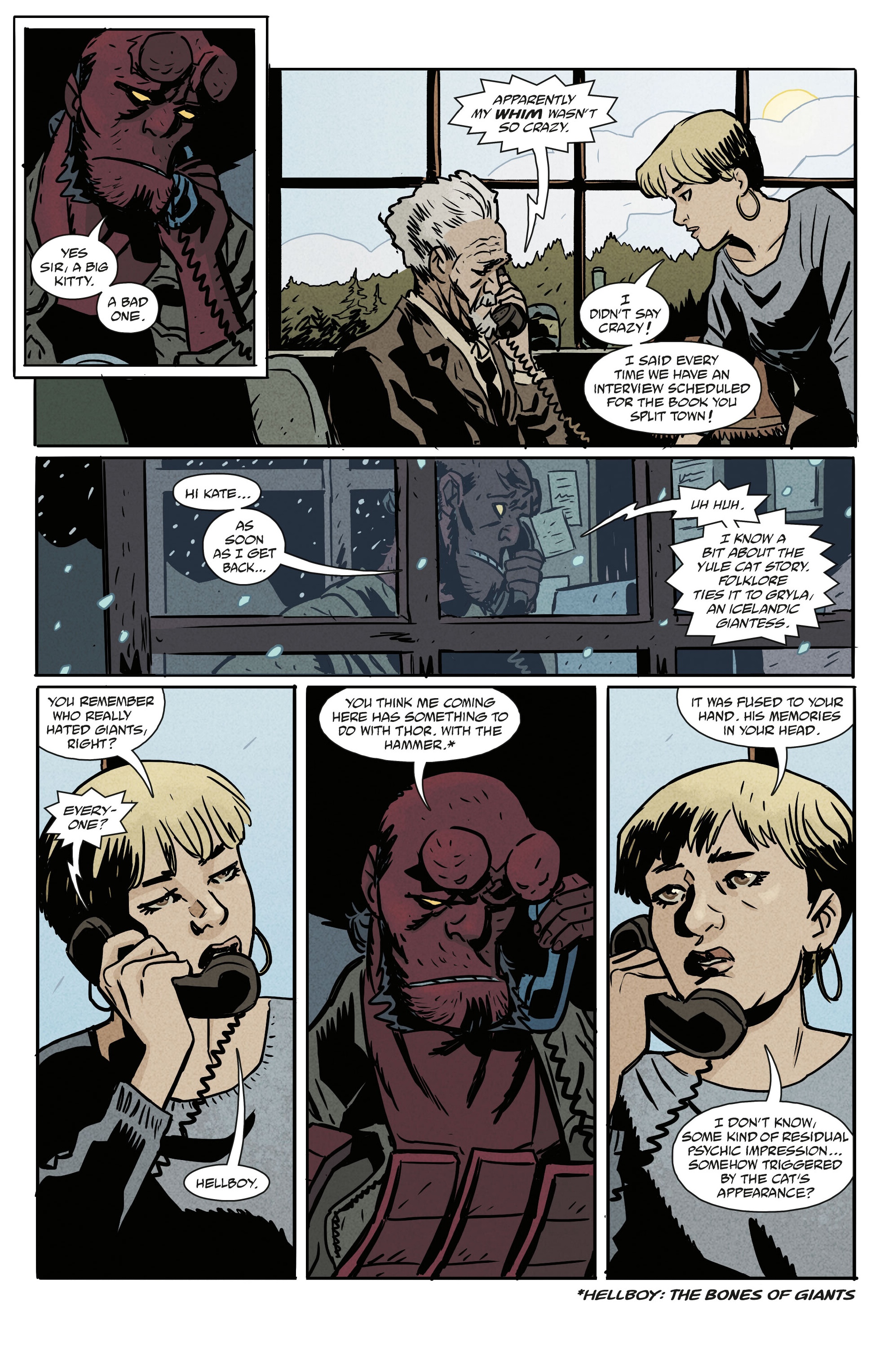 Hellboy Winter Special: The Yule Cat (2023-): Chapter 1 - Page 9