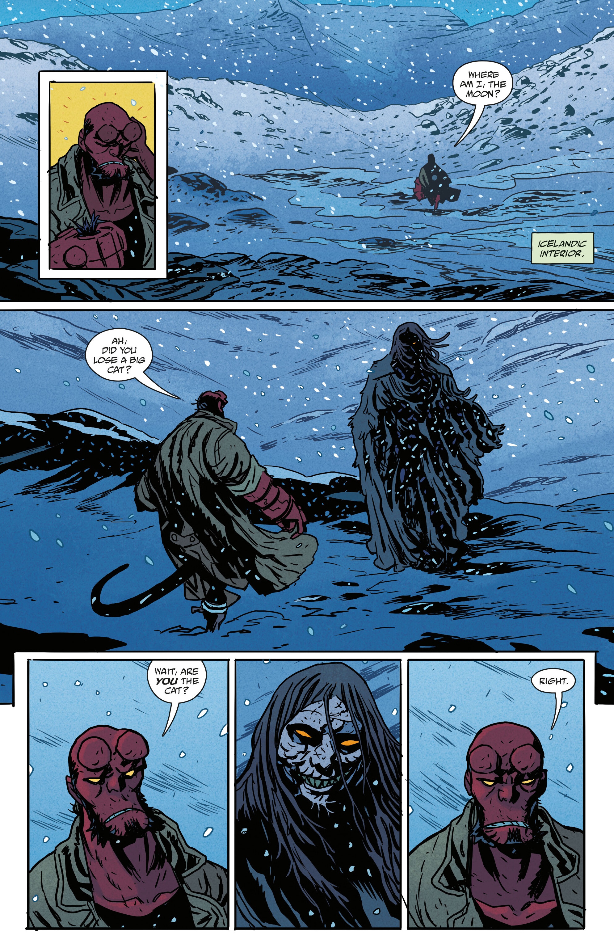 Hellboy Winter Special: The Yule Cat (2023-): Chapter 1 - Page 12